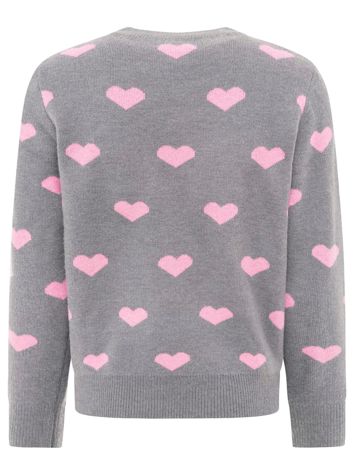 Zwillingsherz Strickpullover »"Herz"« mit Herzmotiv, Rundhalsausschnitt