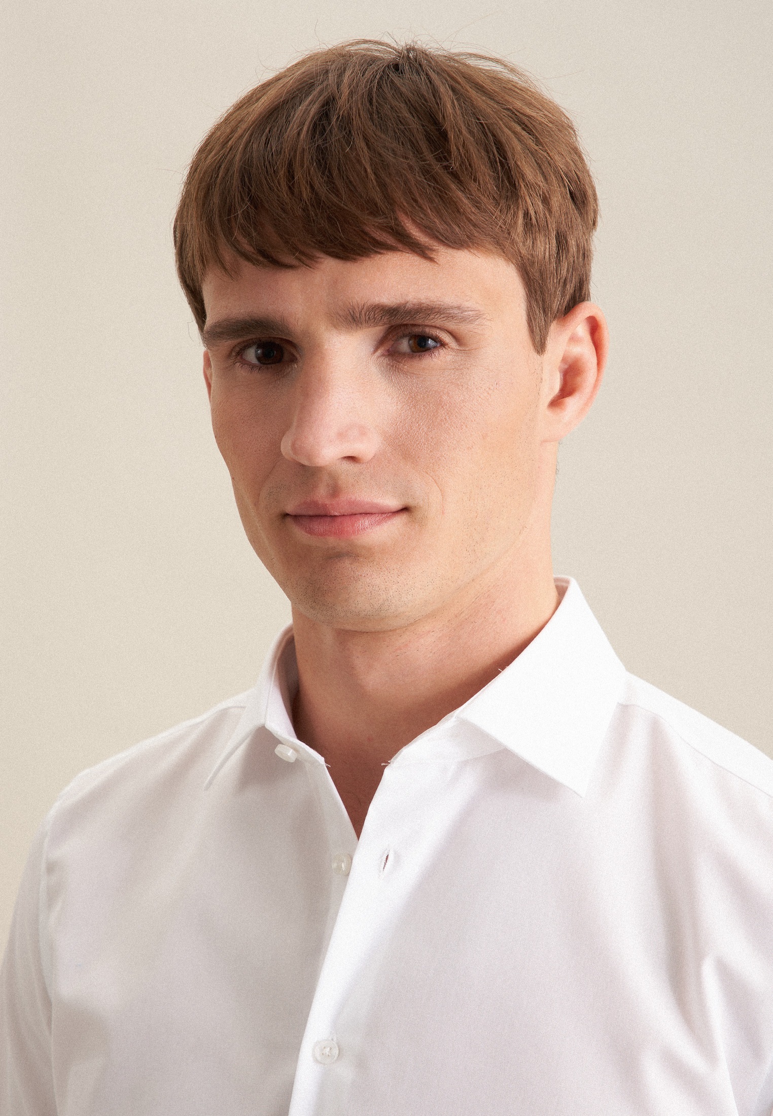 Thumbnail - seidensticker Businesshemd "Schwarze Rose" Shaped 1/1 Extra lang Kentkragen Uni