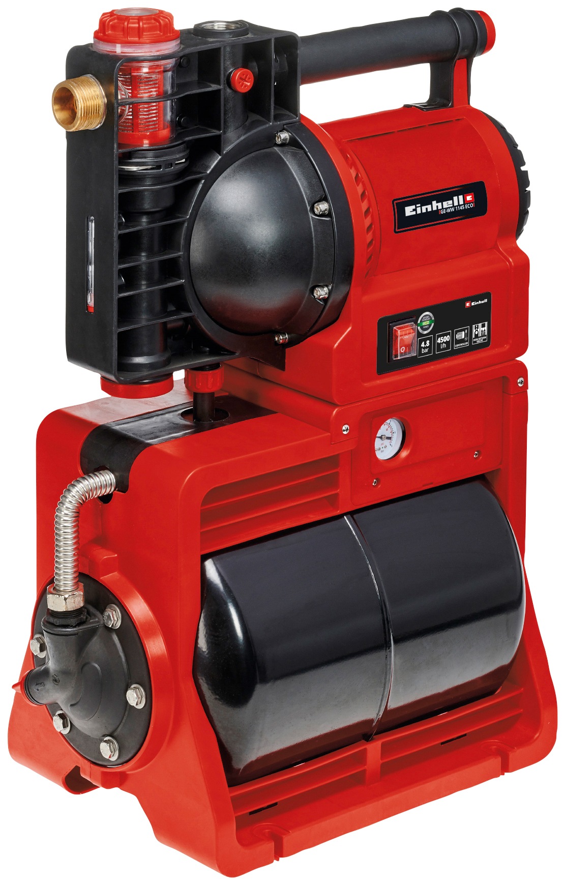 Einhell Hauswasserwerk "GE-WW 1145" 4.500 l/h max. Fördermenge