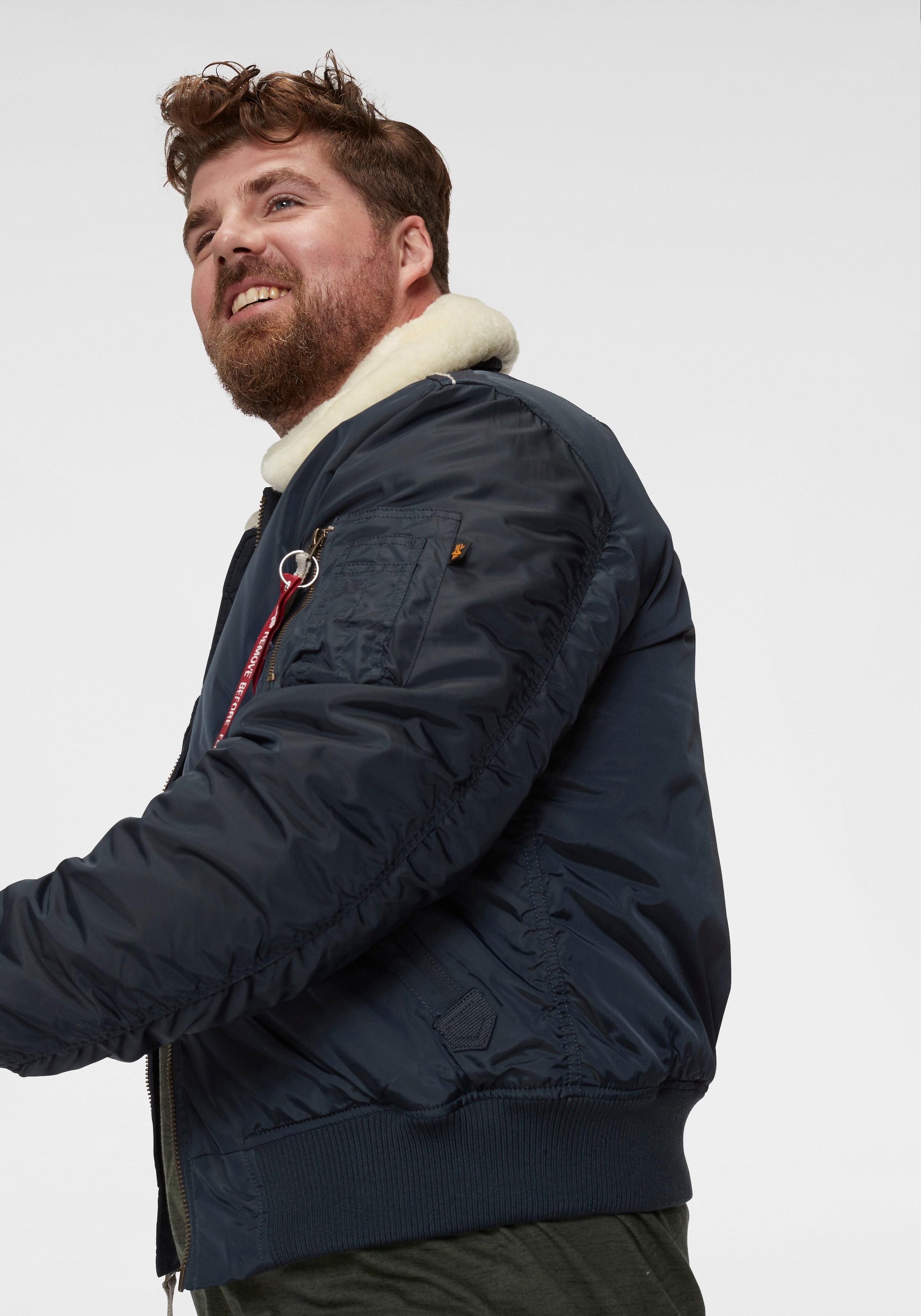 Alpha Industries Bomberjacke »INJECTOR III«, ohne Kapuze