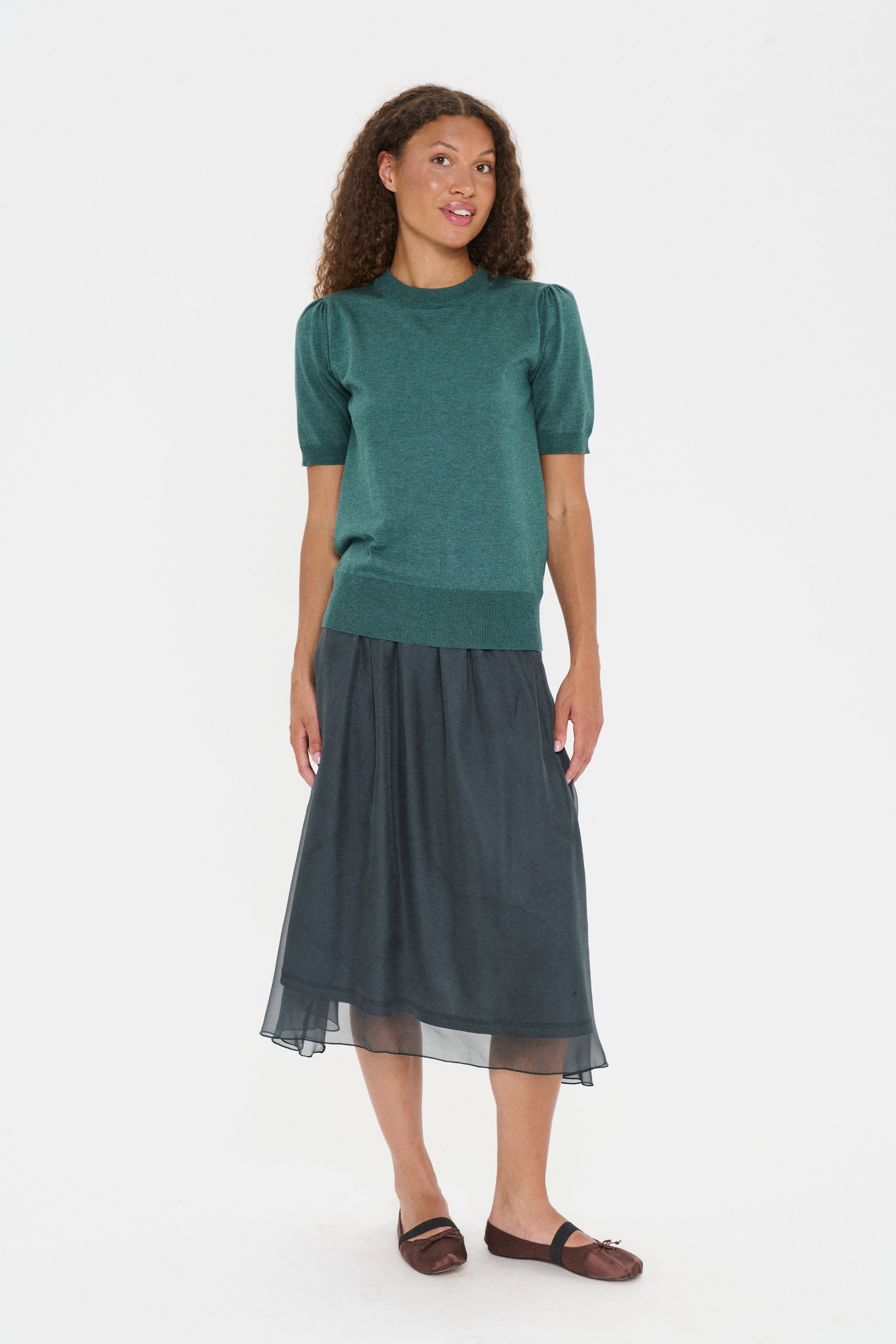 Saint Tropez Kurzarmpullover »MilaSZ SS«