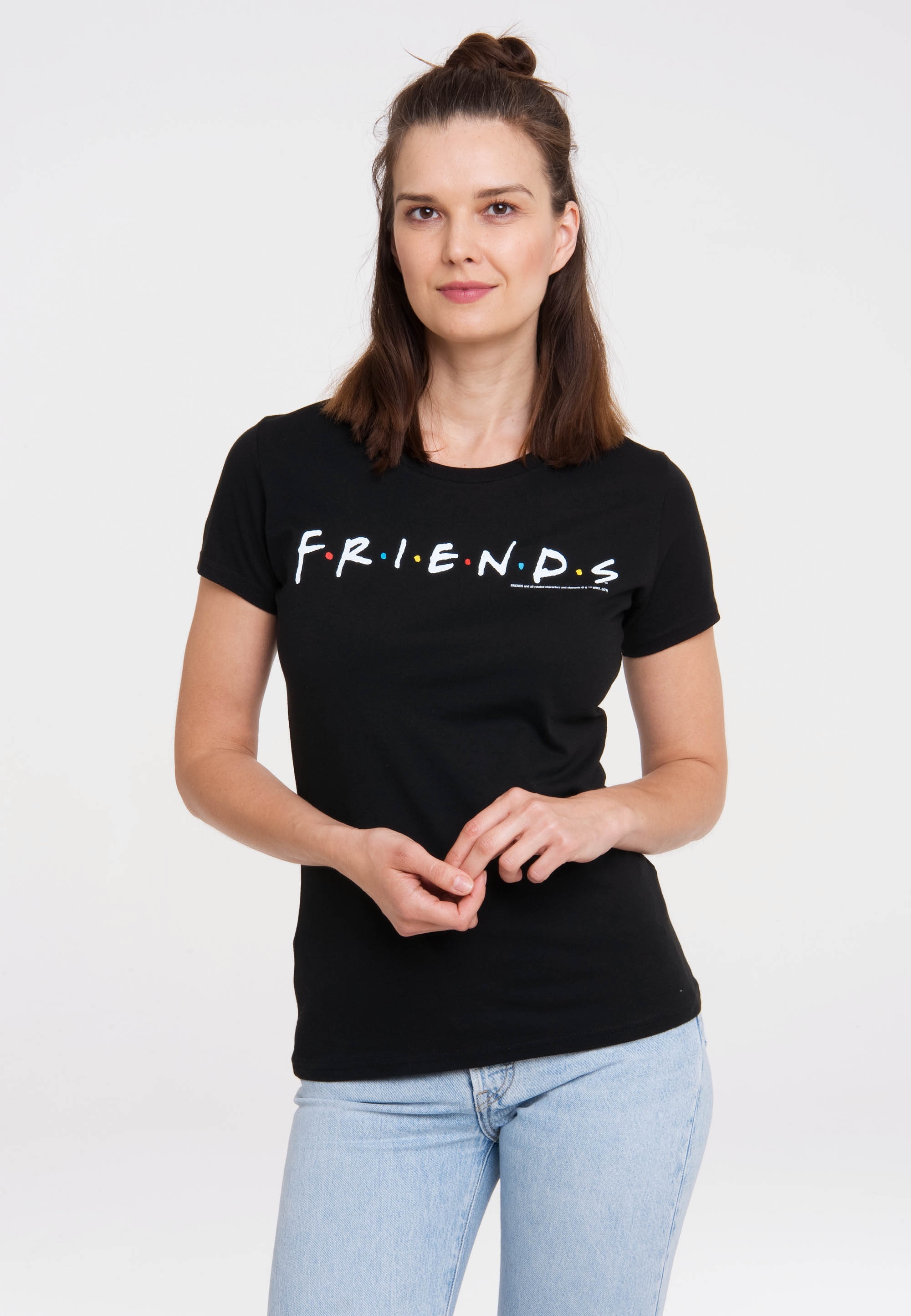 - bestellen lizenziertem Logo«, BAUR online Print »Friends T-Shirt mit | LOGOSHIRT