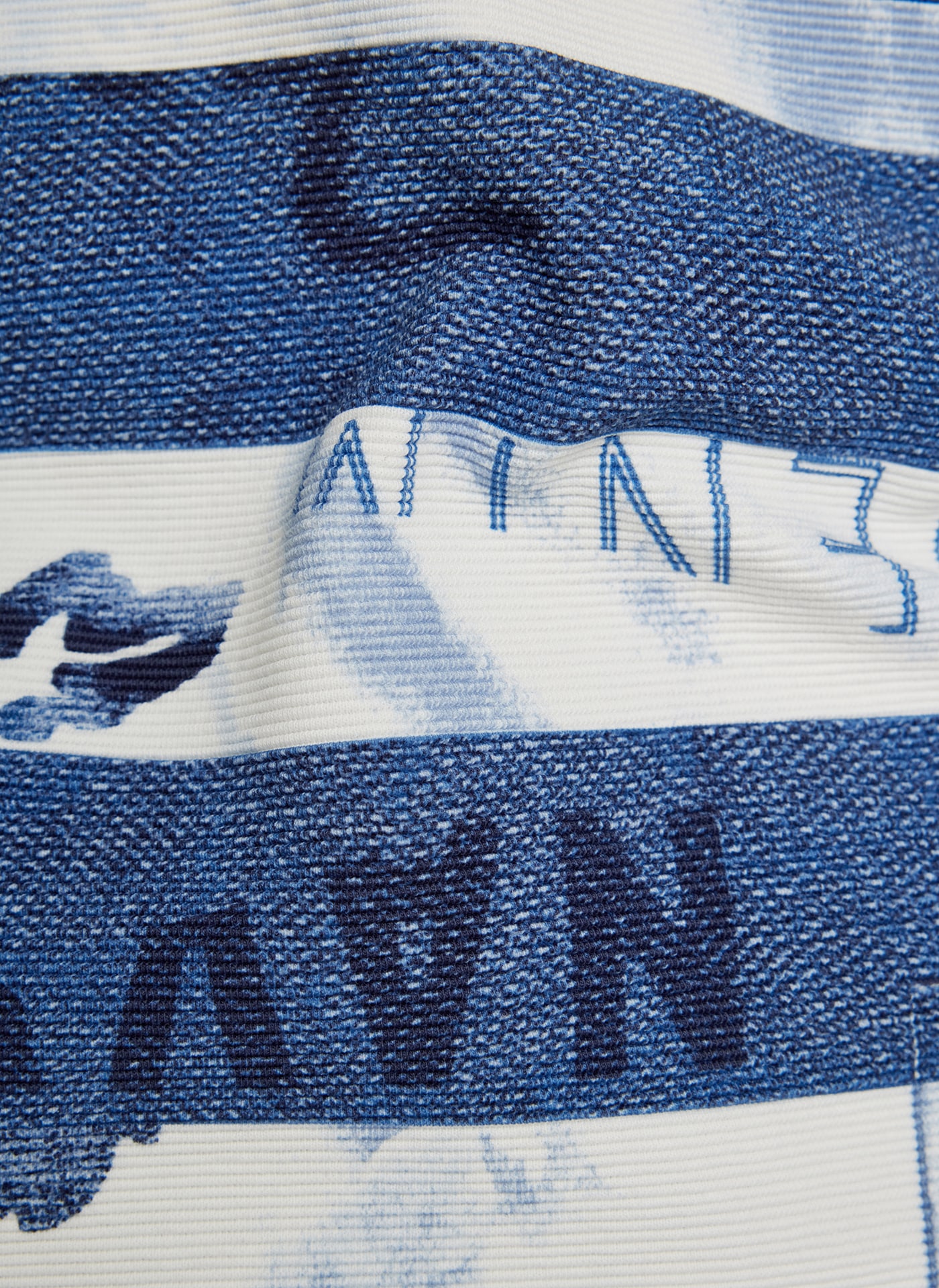 Rabe 3/4-Arm-Shirt, mit Streifenmuster und Print