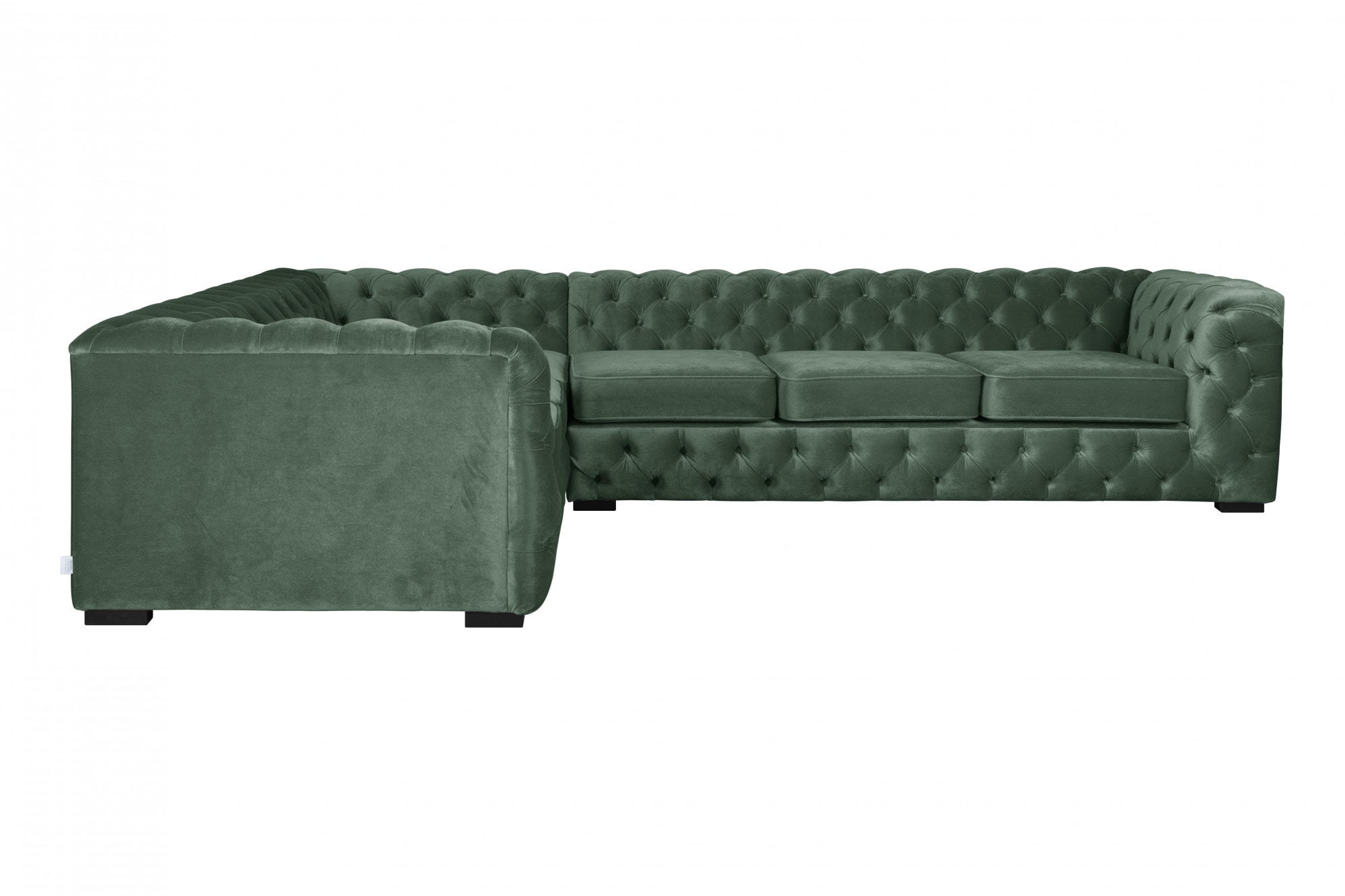 Guido Maria Kretschmer Home&Living Chesterfield-Sofa »KALINA L-Form«, hochwertig Chesterfield-Ausführung