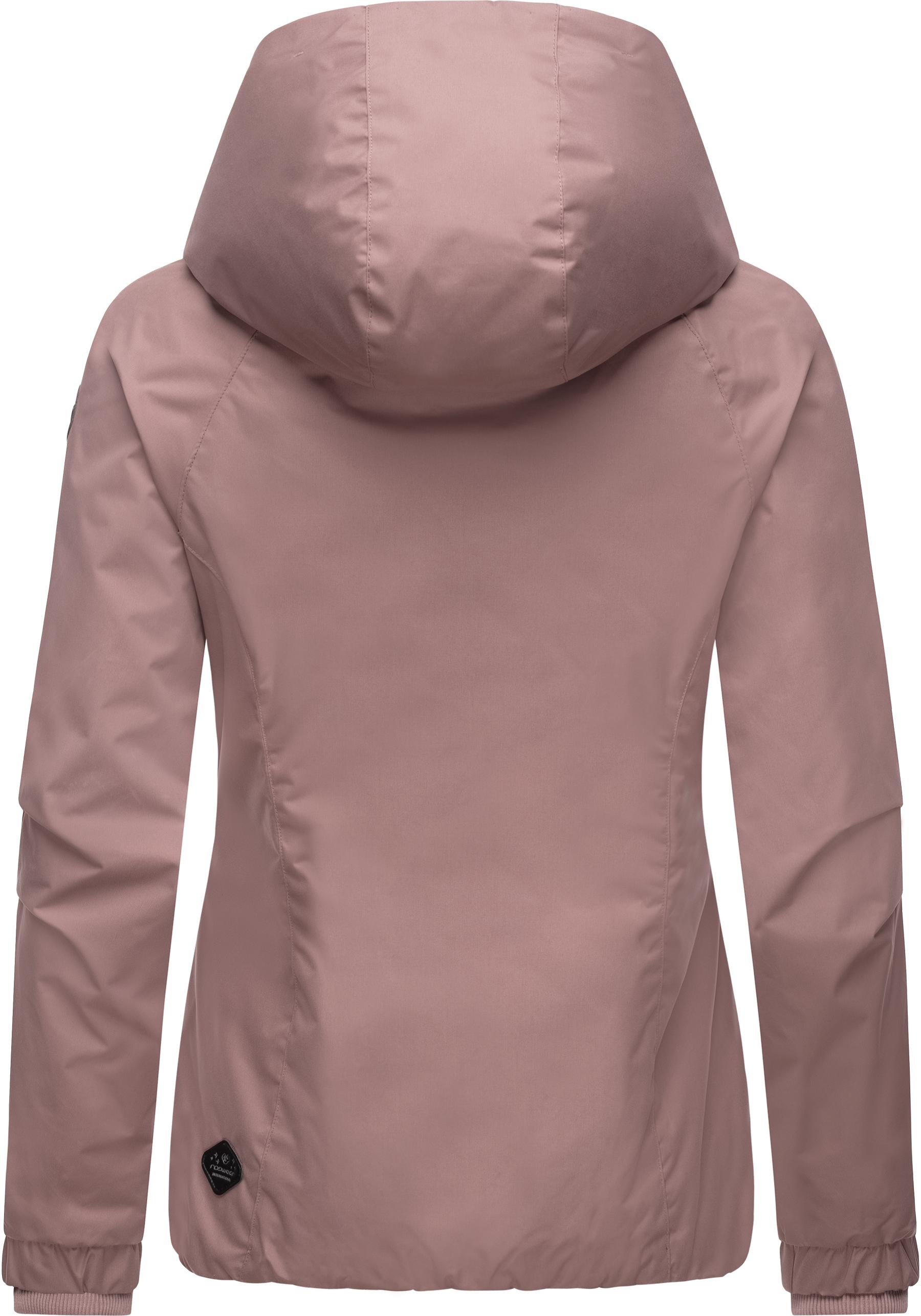 Ragwear Outdoorjacke »Dizzie«, mit Kapuze, Wasserdichte Übergangsjacke mit großer Kapuze