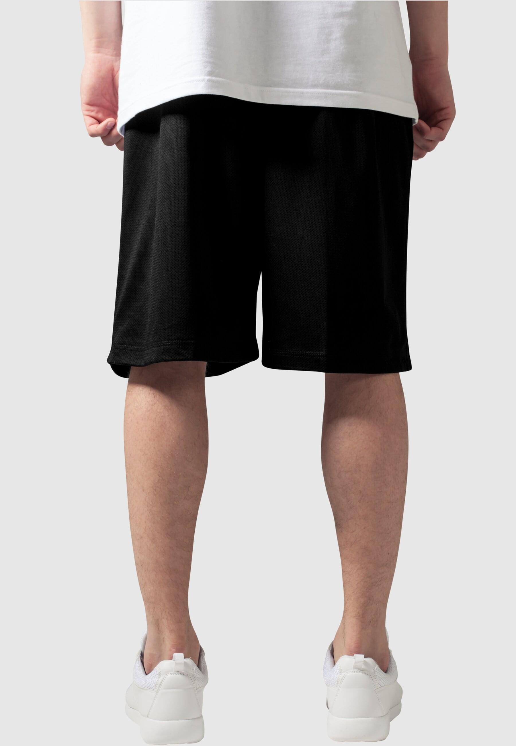 URBAN CLASSICS Stoffhose »Urban Classics Herren Bball Mesh Shorts«, (1 tlg.)