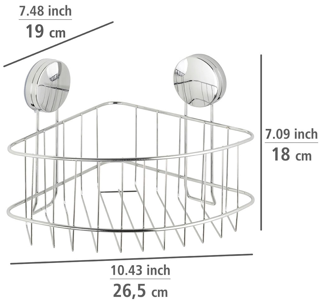 WENKO Duschablage »Osimo«, 1 Korb