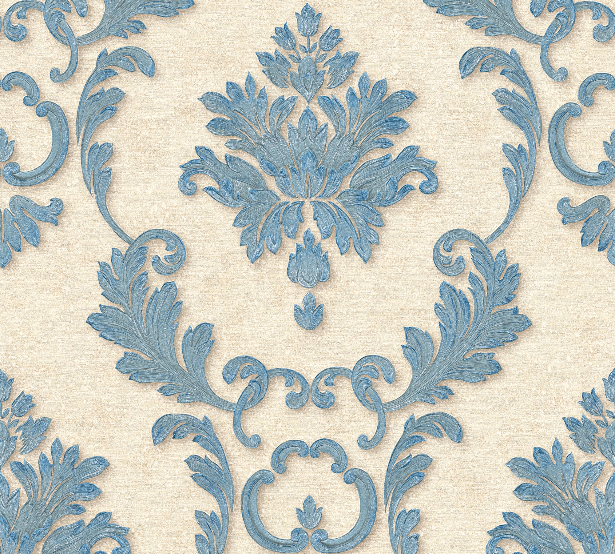 Architects Paper Vliestapete »Luxury wallpaper«, Barock, Textil Tapete Barock Metallic Effekt