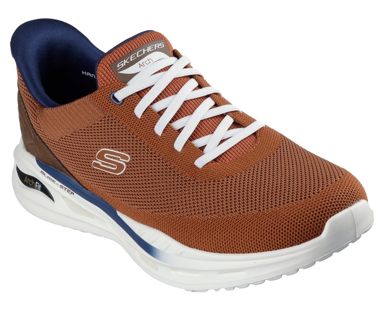 Skechers Slip-On Sneaker "ARCH FIT ORVAN-KINCADE", Trainingsschuh, Schnürschuh, Schlupfschuh mit Memory Foam