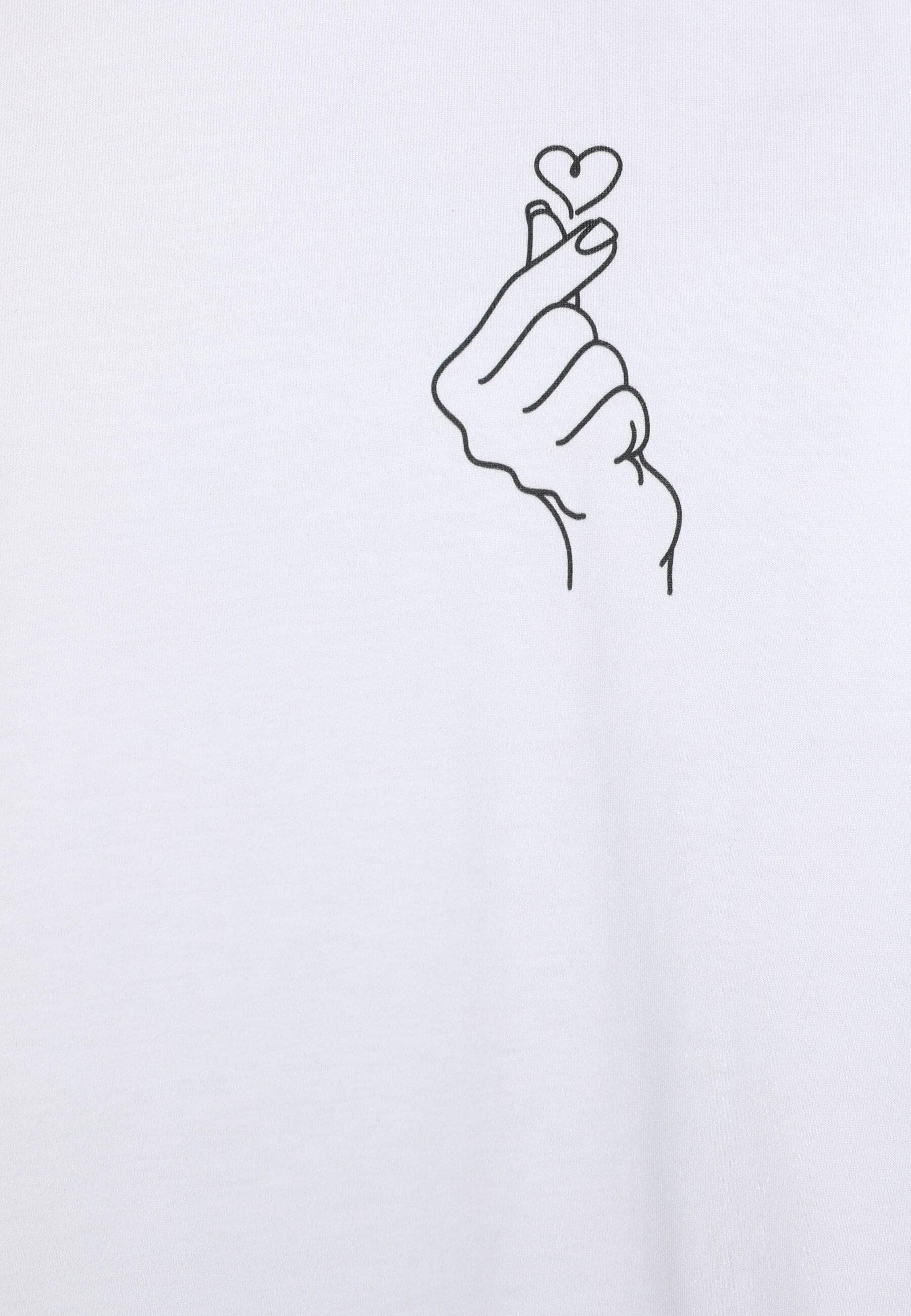URBAN CLASSICS T-Shirt »Urban Classics Love Sign Tee«