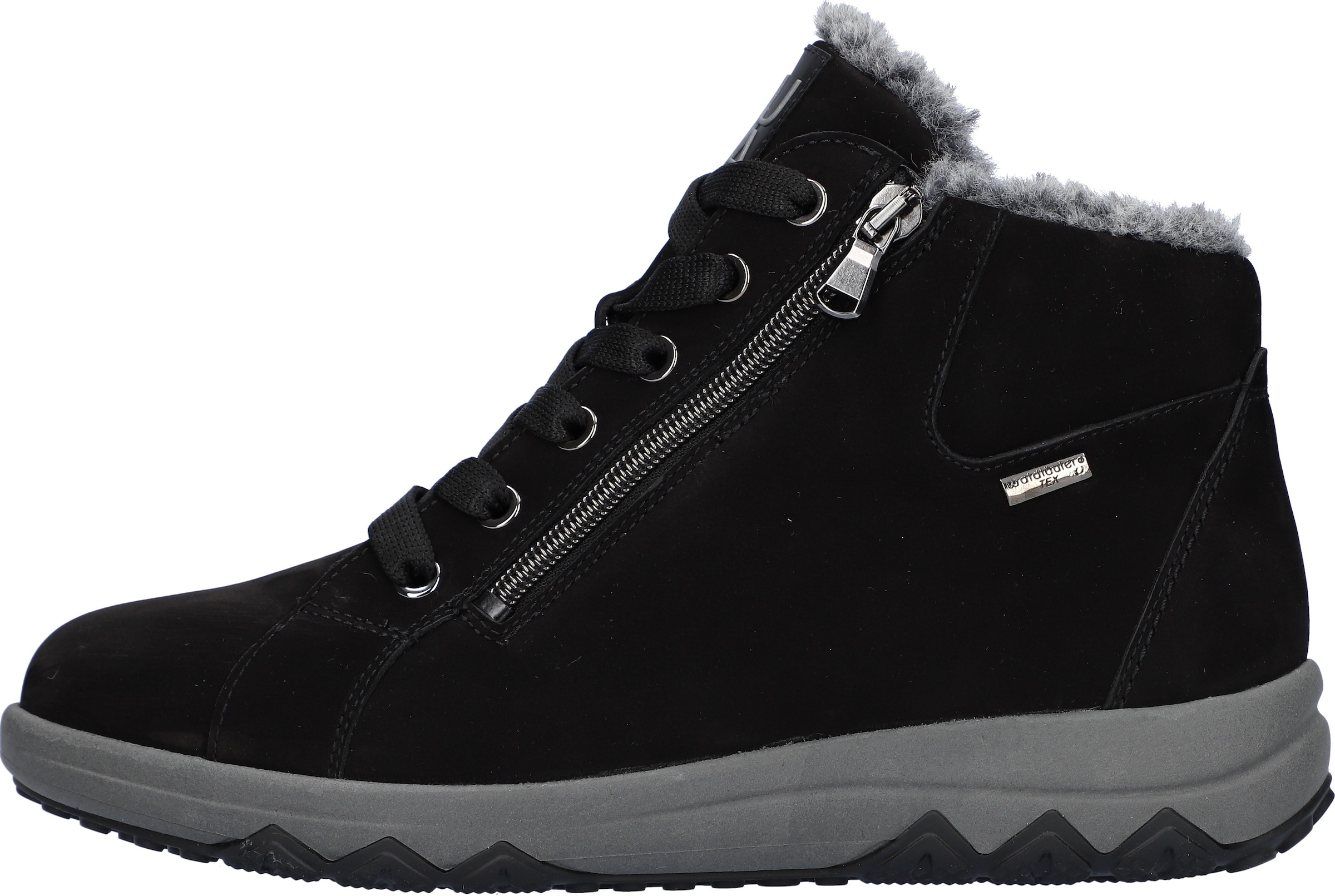Waldläufer Winterboots »H-TERESA«, Schnürboots, mit beidseitigem Reißverschluss, in Bequemweite G