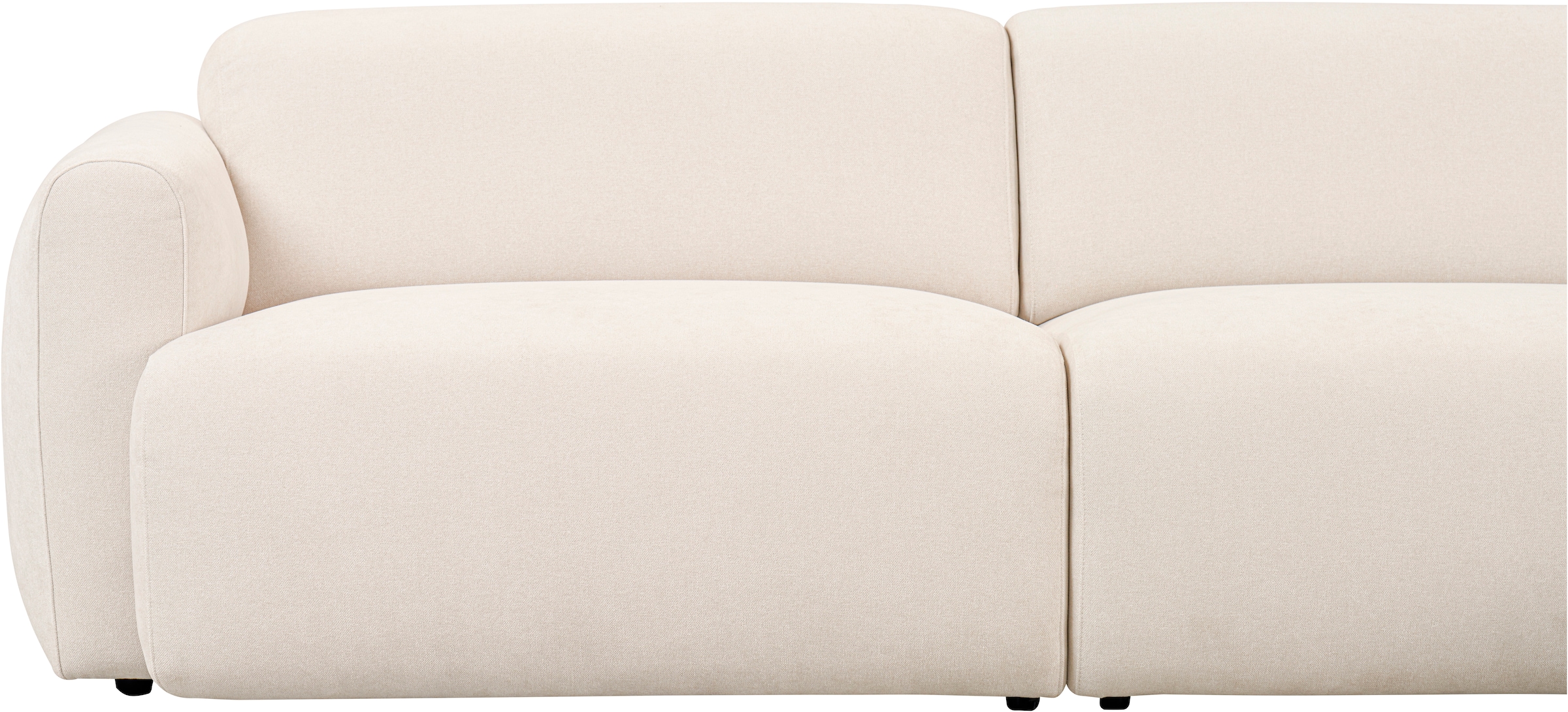 andas Ecksofa »Myrland«, Breite 241 cm, Chenille, Easy Clean Stoff, mit Kaltschaum