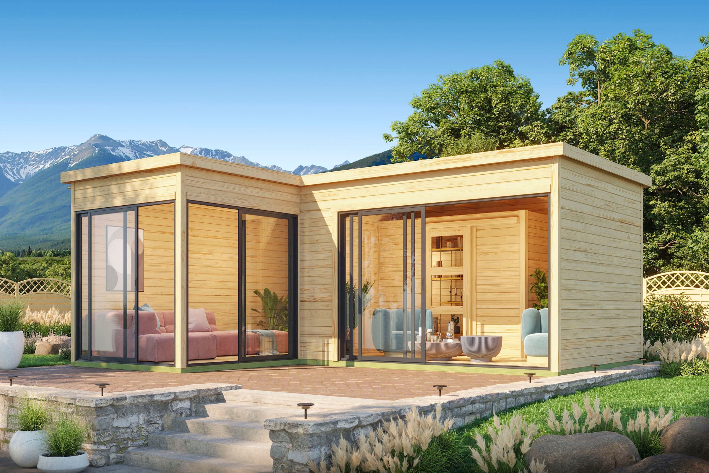 LASITA MAJA Gartenhaus "DOMEO" günstig online kaufen