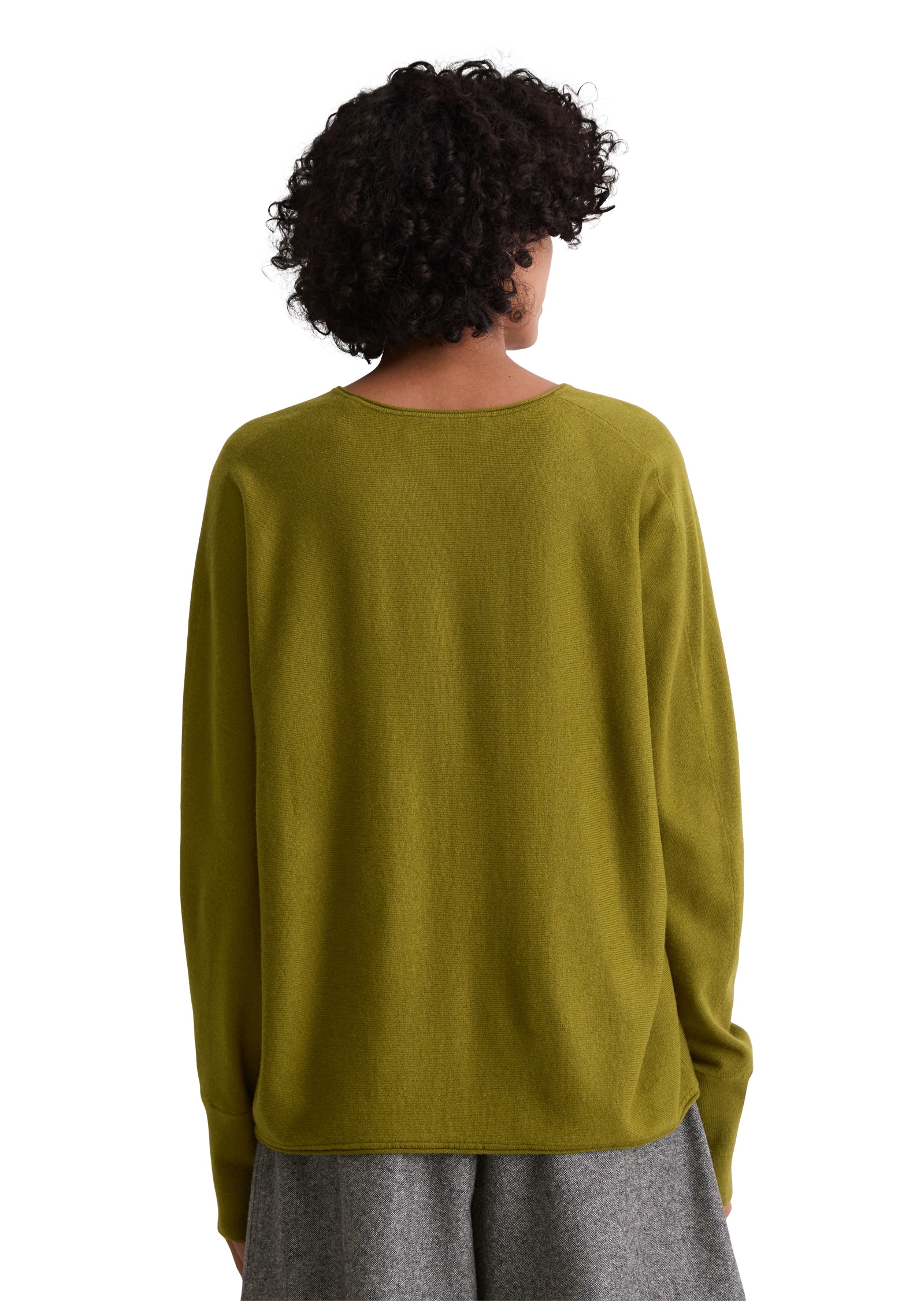 Marc O'Polo Strickpullover »aus weichem Schurwolle-Viskose-Mix«