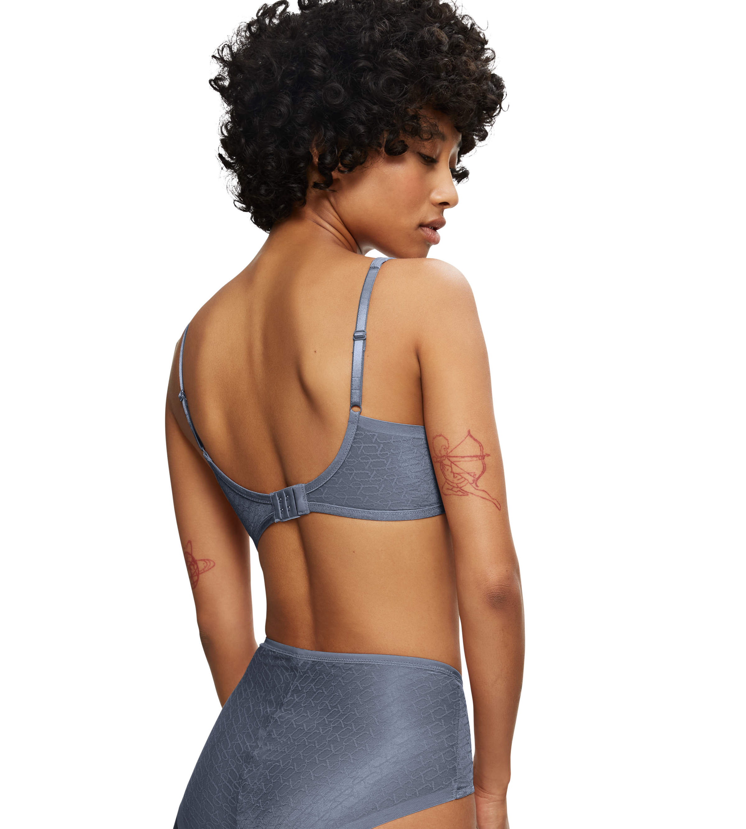 Triumph Bügelloser BH »Signature Sheer P EX«, Monogramm-Tüll