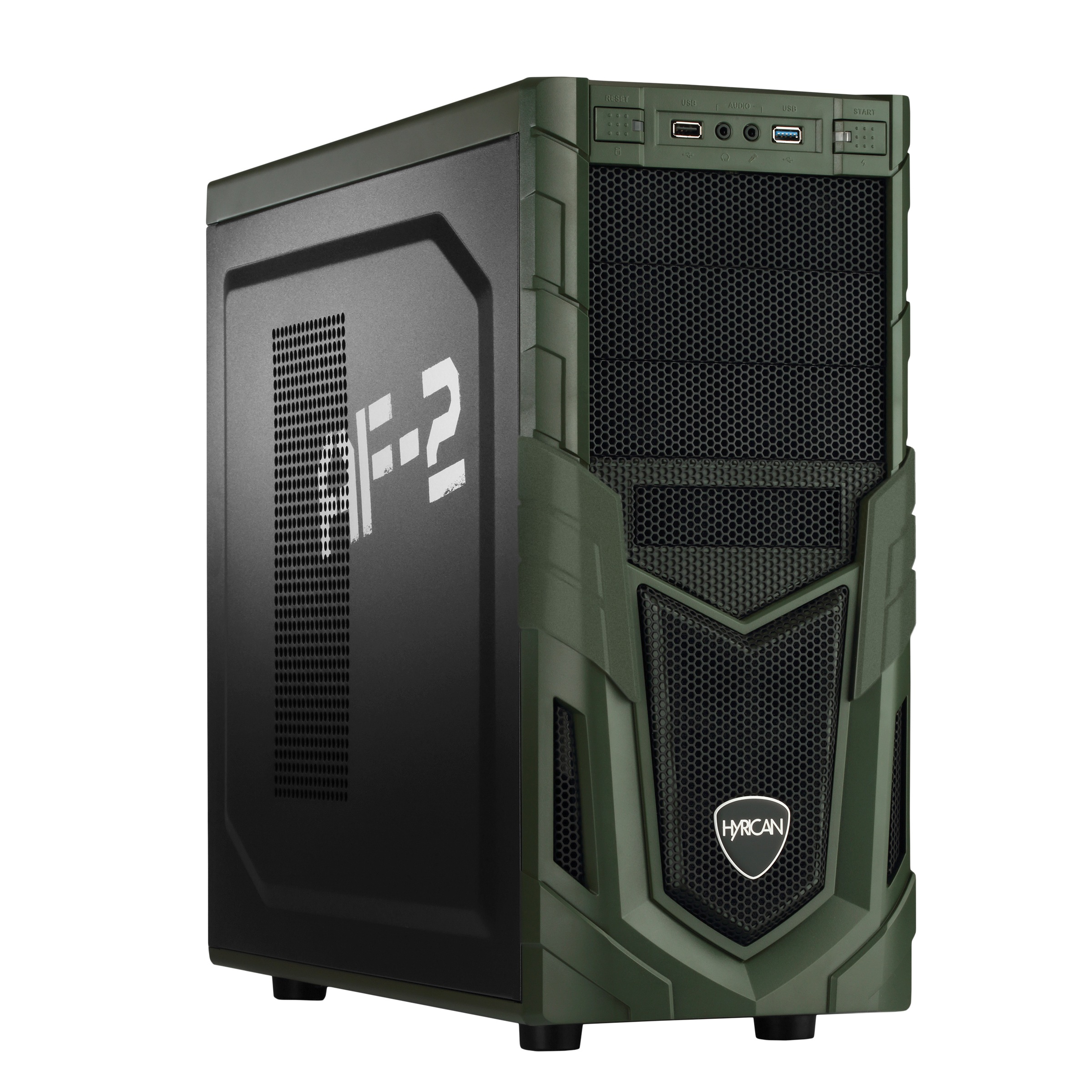 Hyrican Gaming-PC-Komplettsystem »Military SET02084 + Philips 273V7QDSB/00 68,6cm (27")«