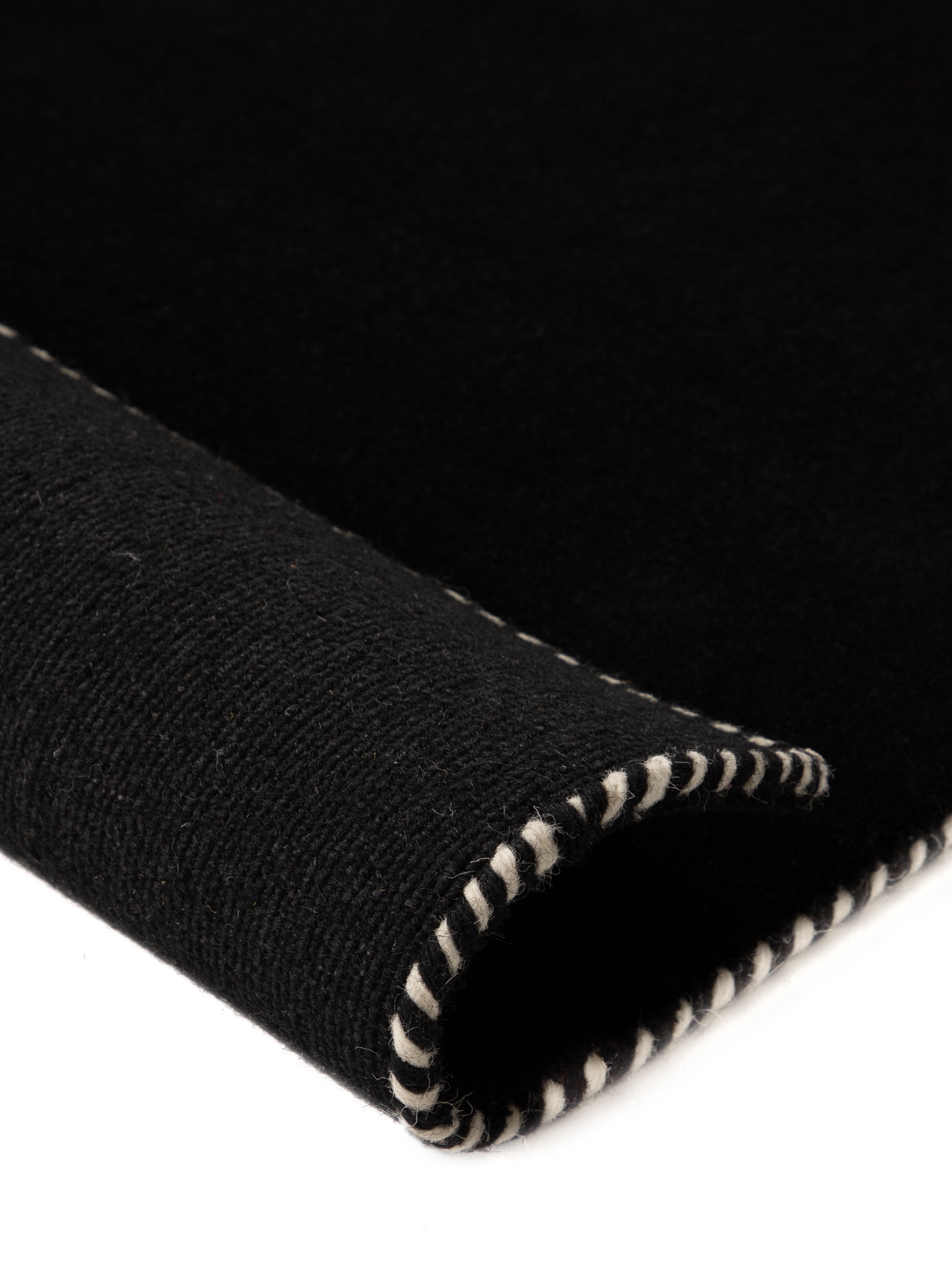 carpetfine Wollteppich »Gabbeh Lola Uni«, rechteckig, 14 mm Höhe, mit natürlichem Pflanzenmaterial von Hand gewebt, auch in Rund