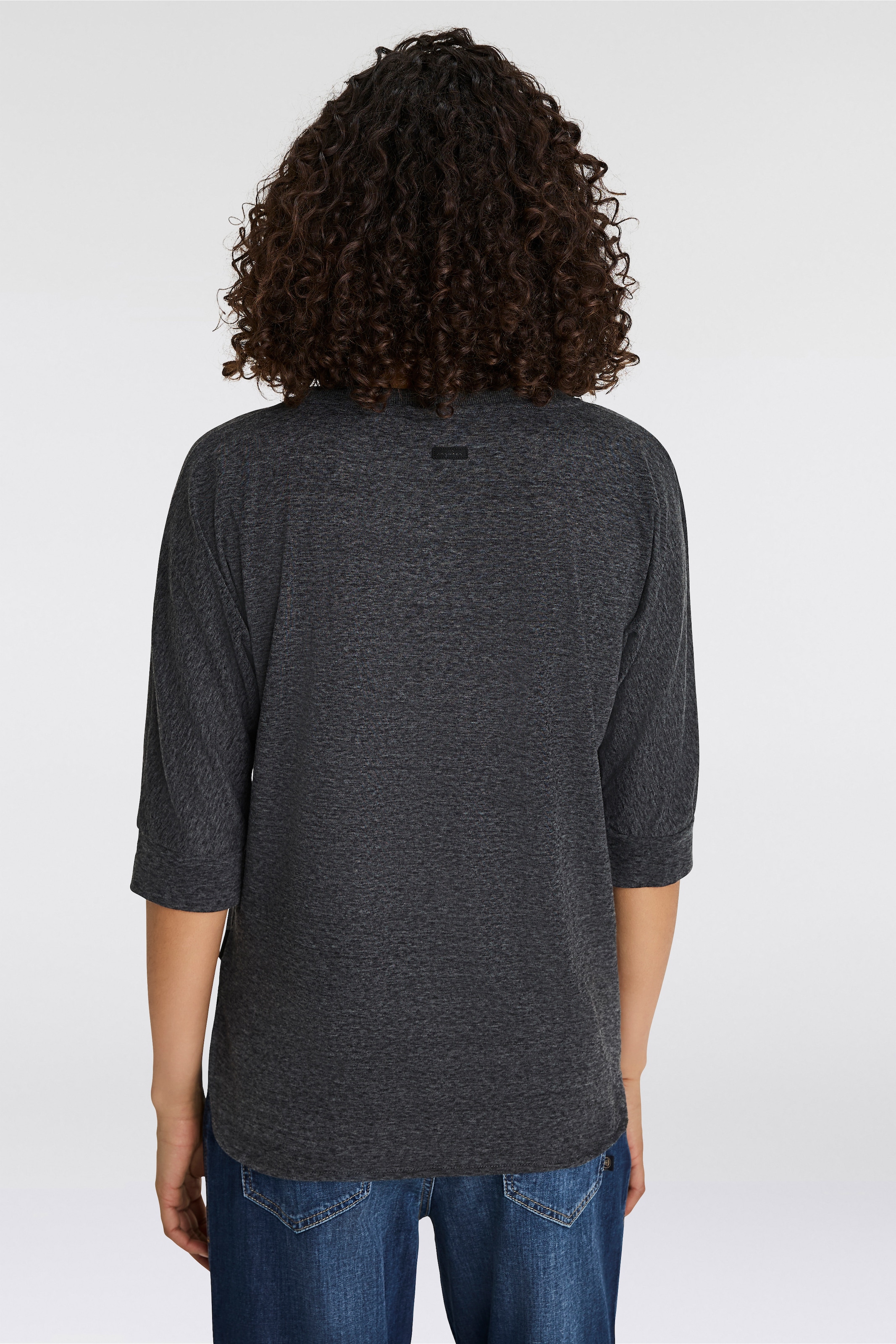 Ragwear 3/4-Arm-Shirt »SHIMONA CORE«, abgerundeter Saum und modische 3/4 Ärmel
