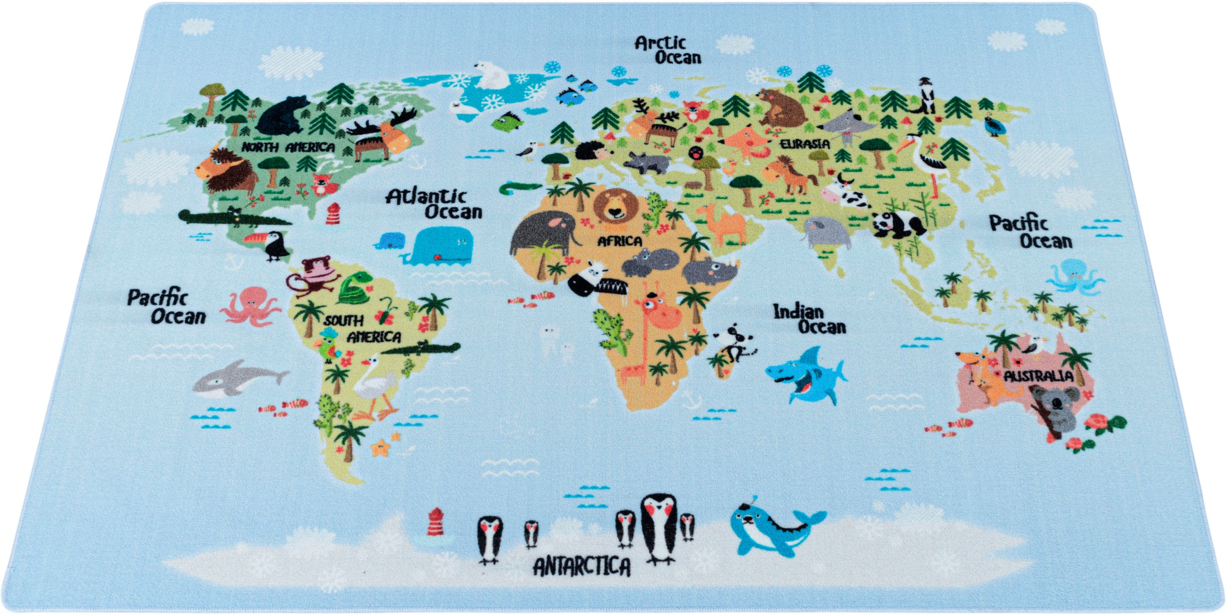 Ayyildiz Teppiche Kinderteppich "PLAY 2917" rechteckig 6 mm Höhe robuster K günstig online kaufen