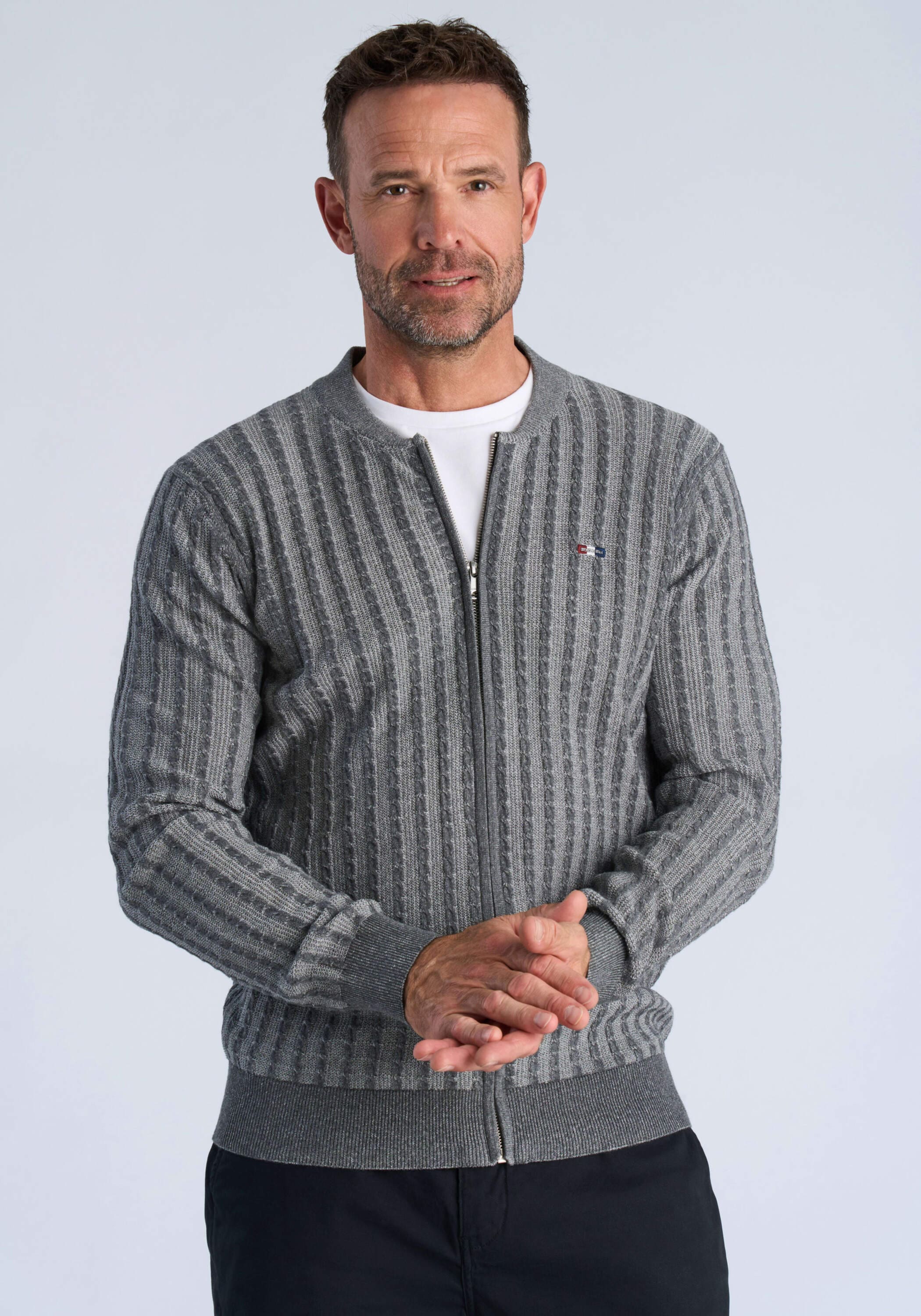 BISON Cardigan "Cardigan Comfort Fit"