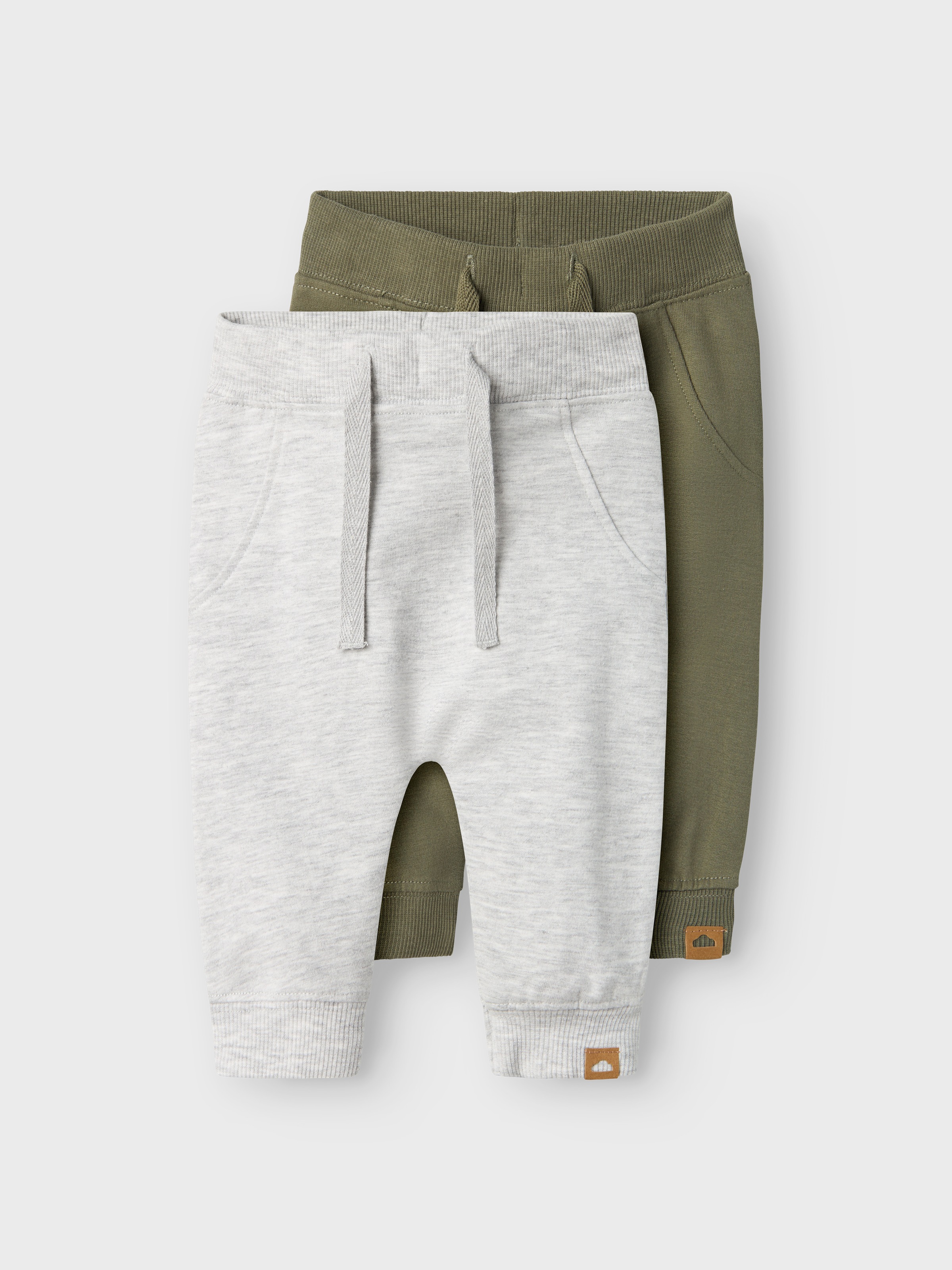 Name It Sweathose »NBNTAKKI mit verstellbarem Bund und bequemer Form«  meliert, regular fit, Baumwollmix, Sweatware