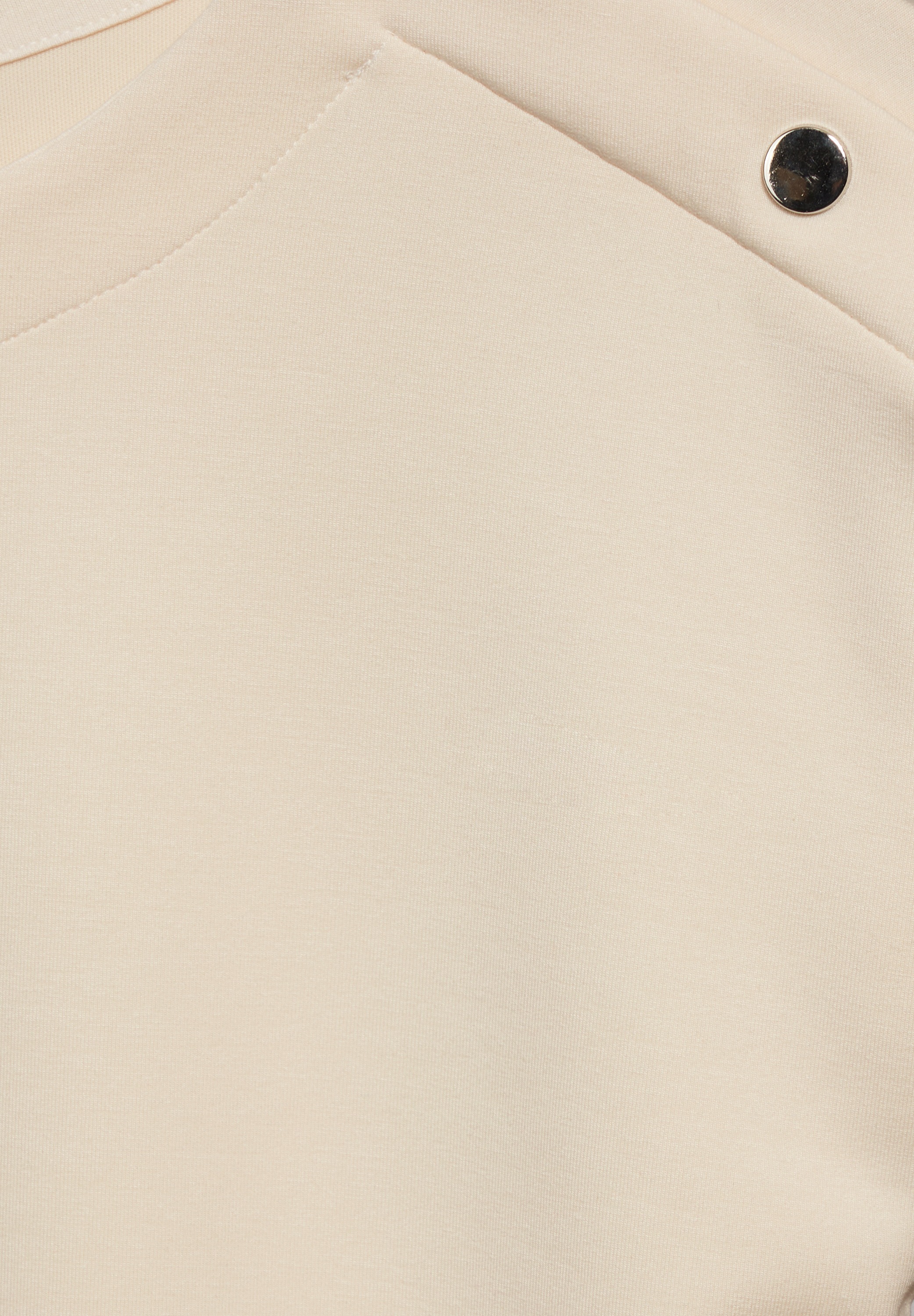 STREET ONE Langarmshirt, mit Knopf Details