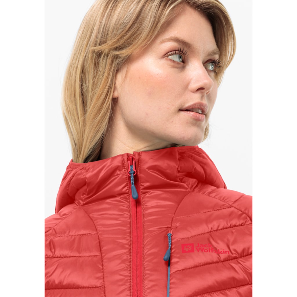 Jack Wolfskin Funktionsjacke »ROUTEBURN PRO INS JKT W«, mit Kapuze