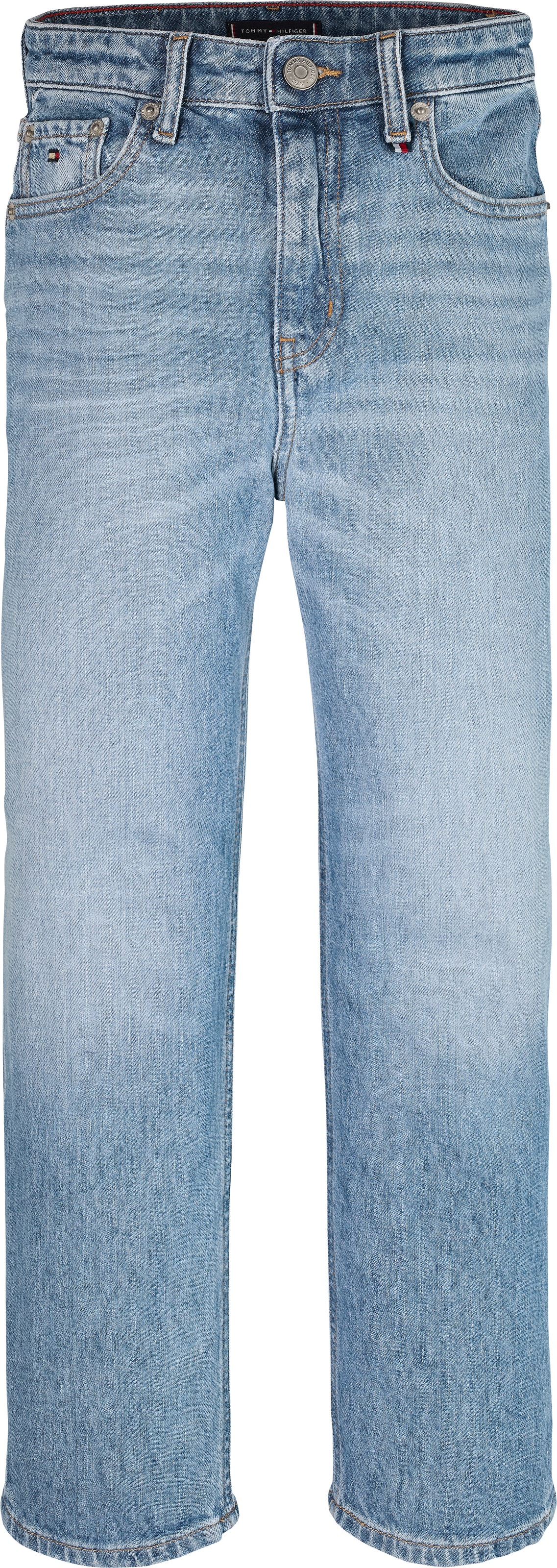 Tommy Hilfiger Stretch-Jeans »SKATER LIGHT WASH DENIM«, für Kinder bis 16 Jahre, Skater-Form