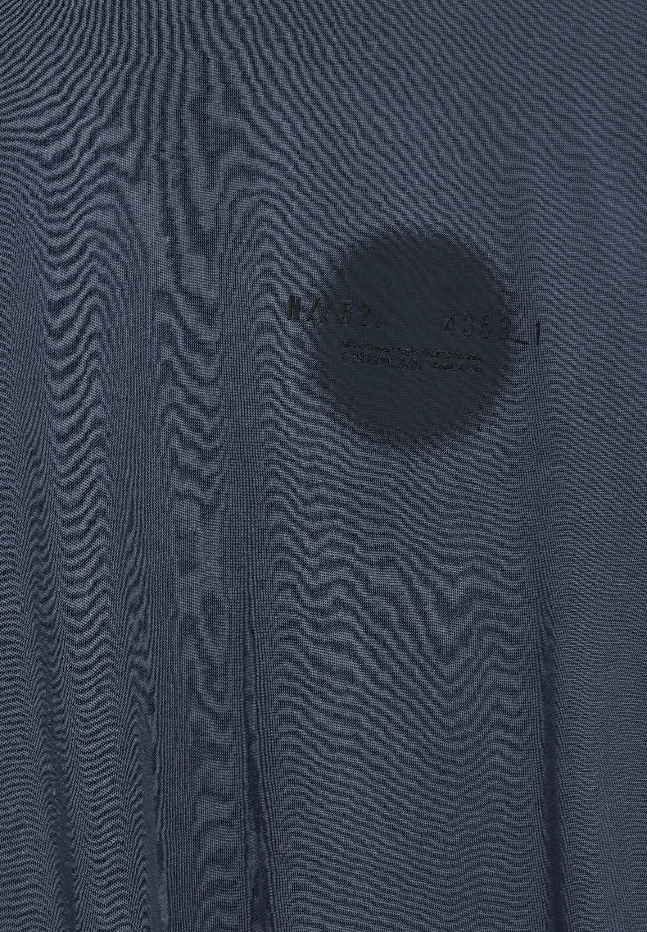 STREET ONE MEN T-Shirt, aus reiner Baumwolle