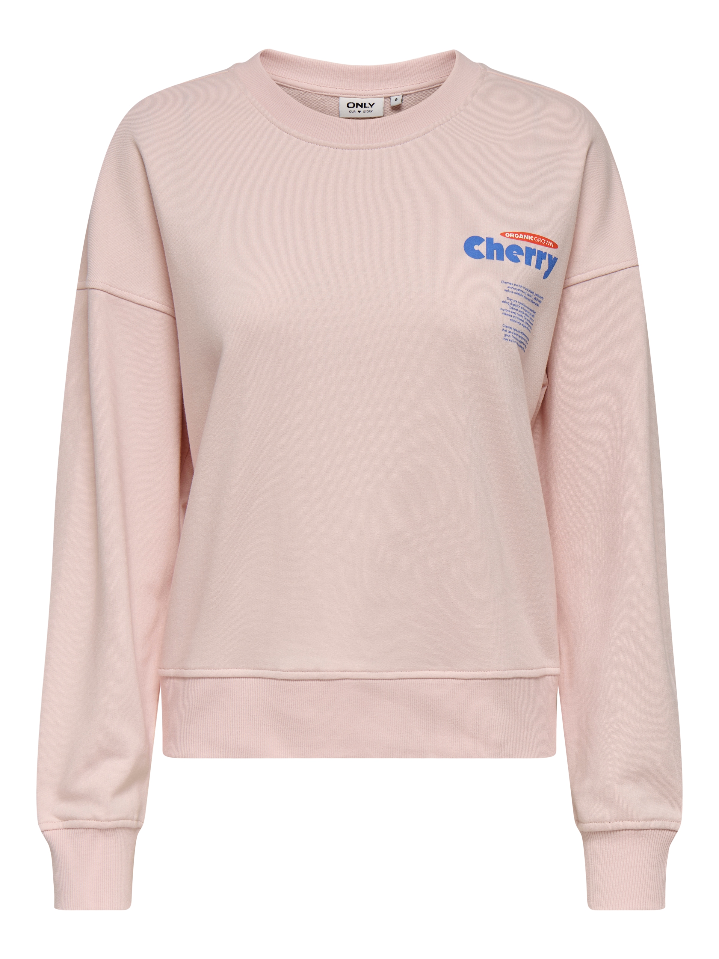 ONLY Sweatshirt »ONLPHILEA L/S FRUIT O-NECK UB SWT«