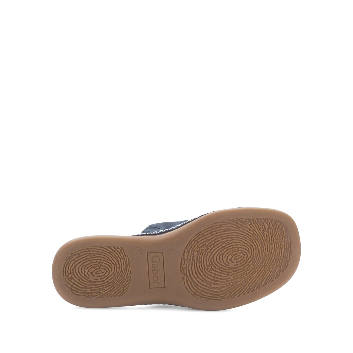 Pantolette GABOR "Pantolette", Damen, Gr. 40, blau, Schuhe Pantolette 6