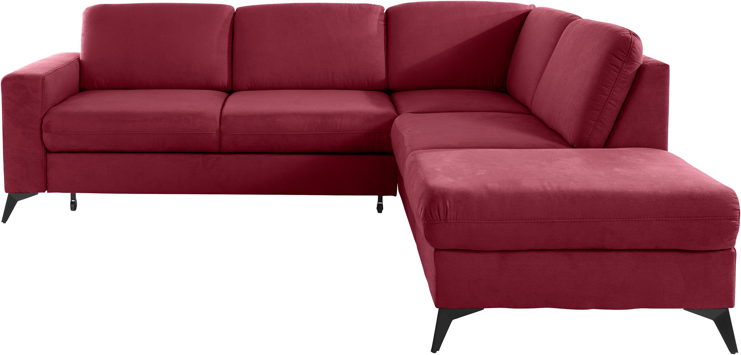 Home affaire Ecksofa "Lolland L-Form" Wahlweise mit Bettfunktion und Staura günstig online kaufen