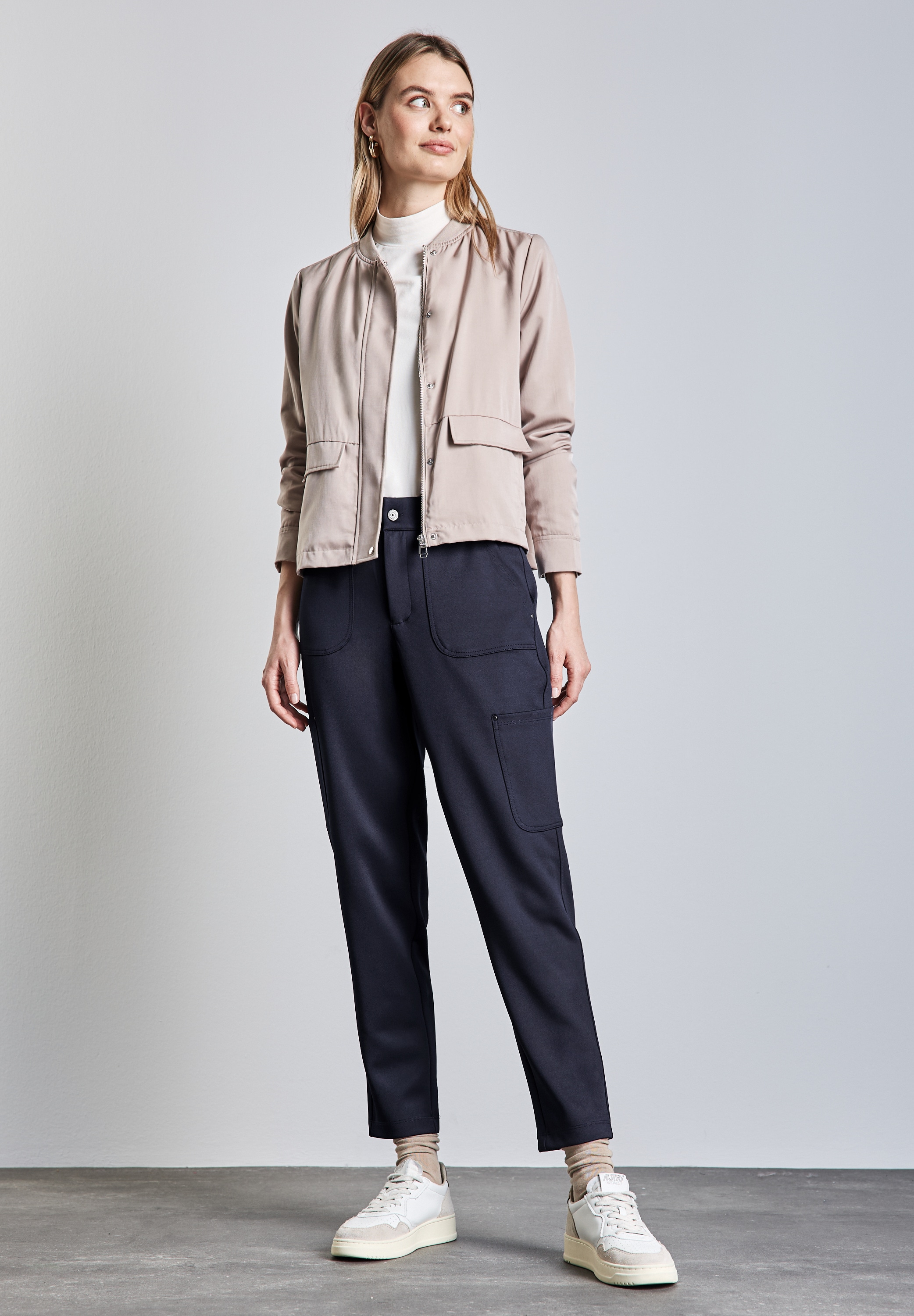 STREET ONE Cargohose, mit Stretchanteil