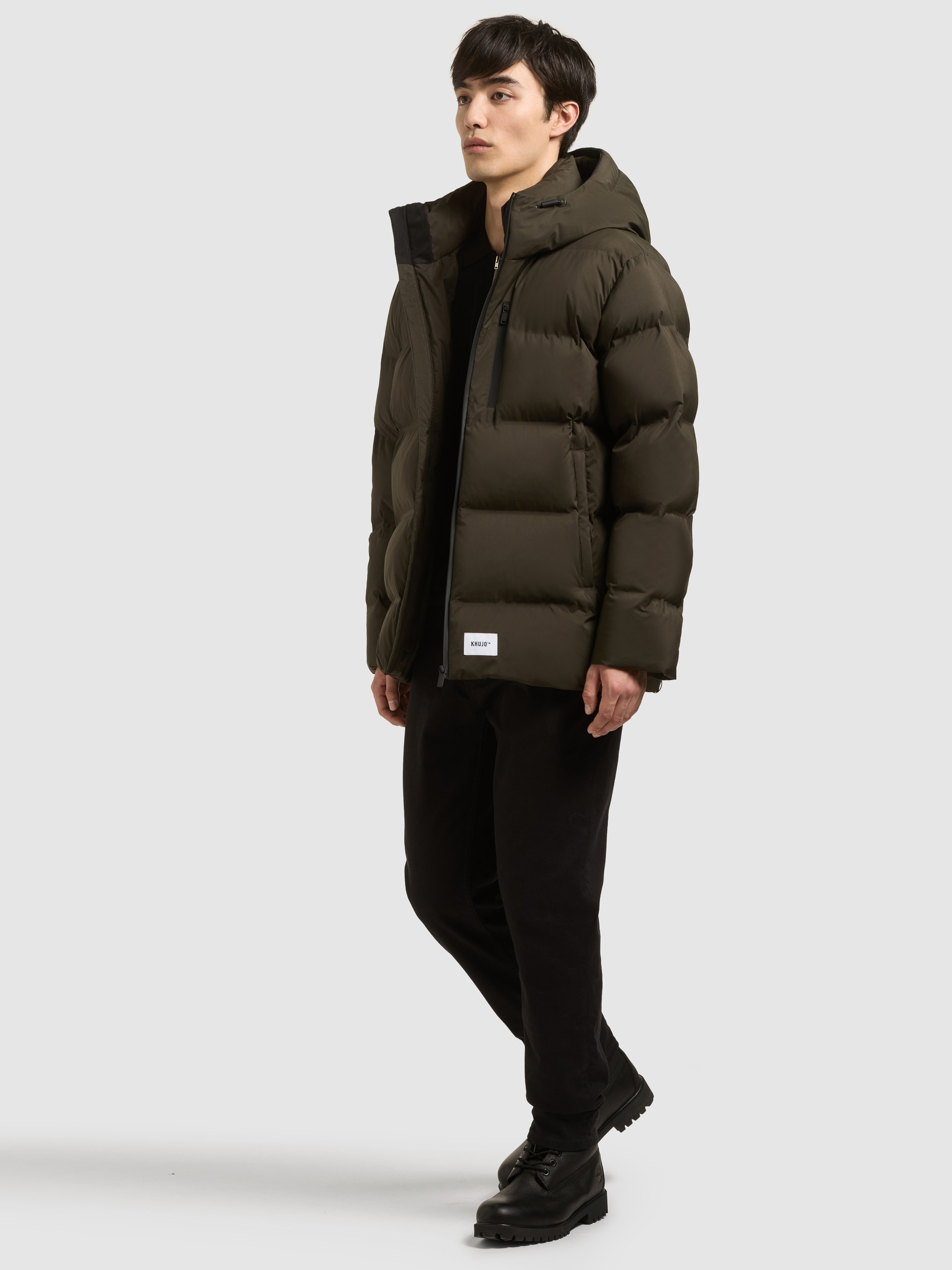 khujo Steppjacke »SILAS4« mit Kapuze