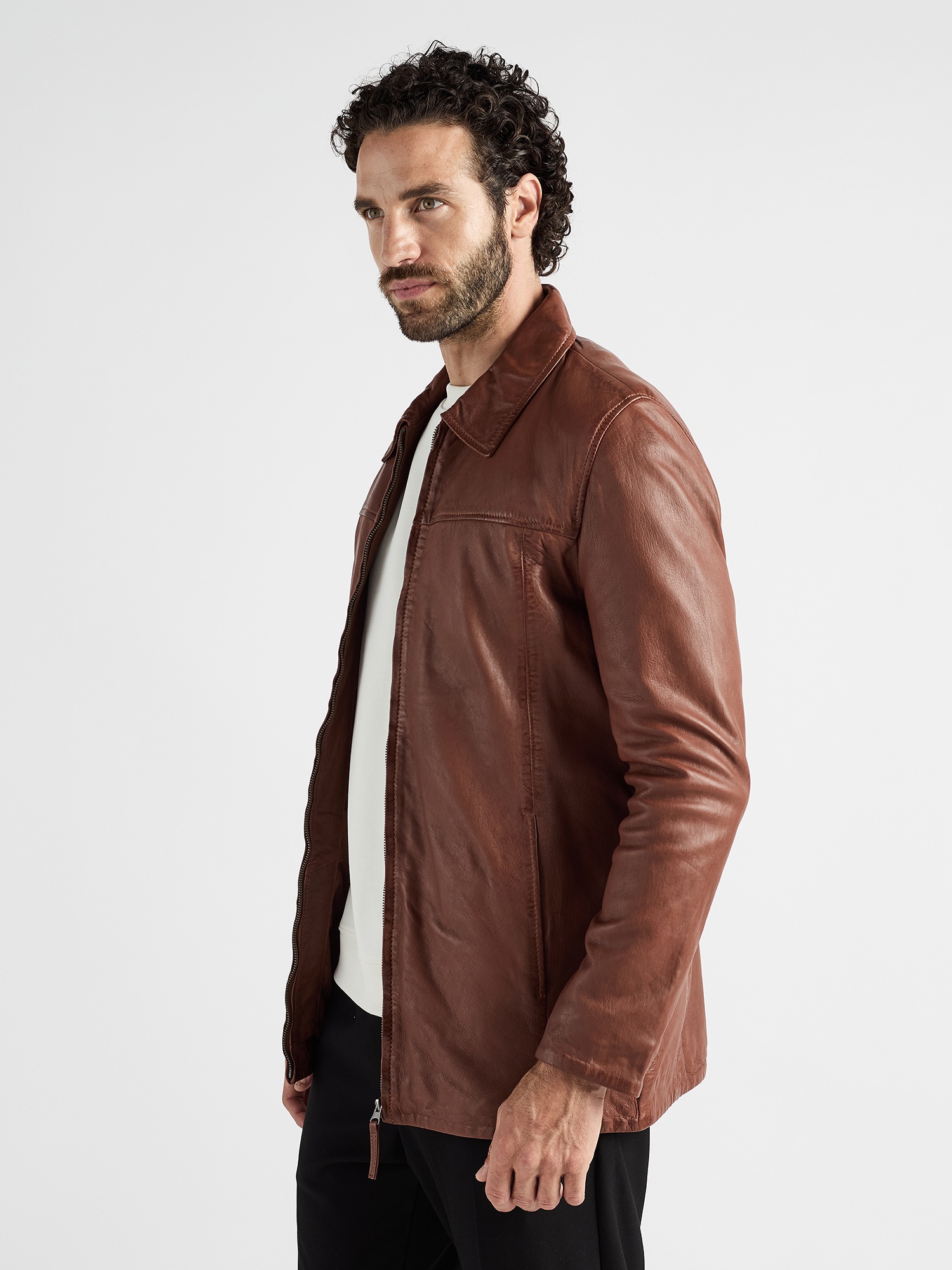 JCC Lederjacke »Saros«