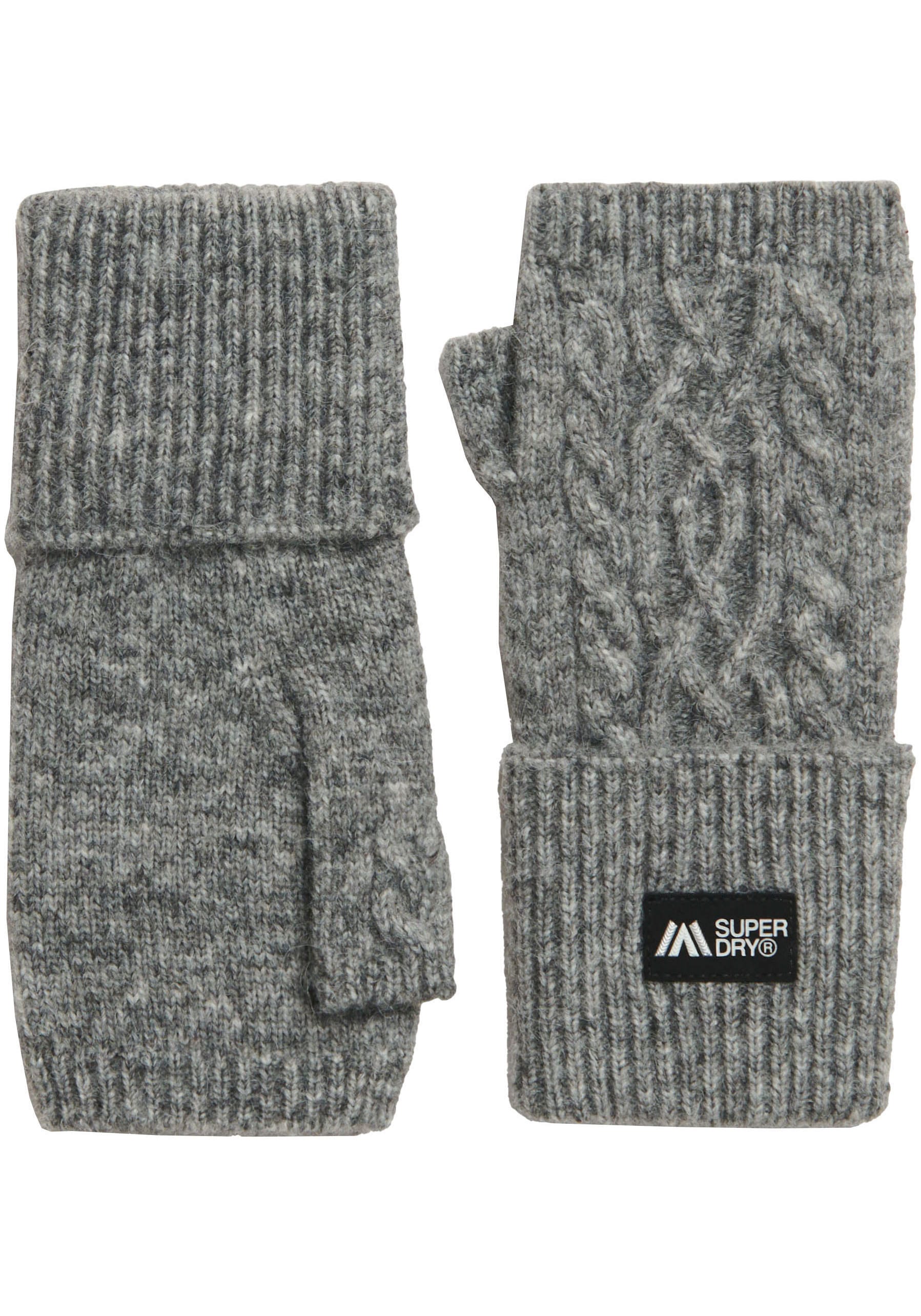 Superdry Strickhandschuhe "CABLE LUXE HANDWARMERS" günstig online kaufen