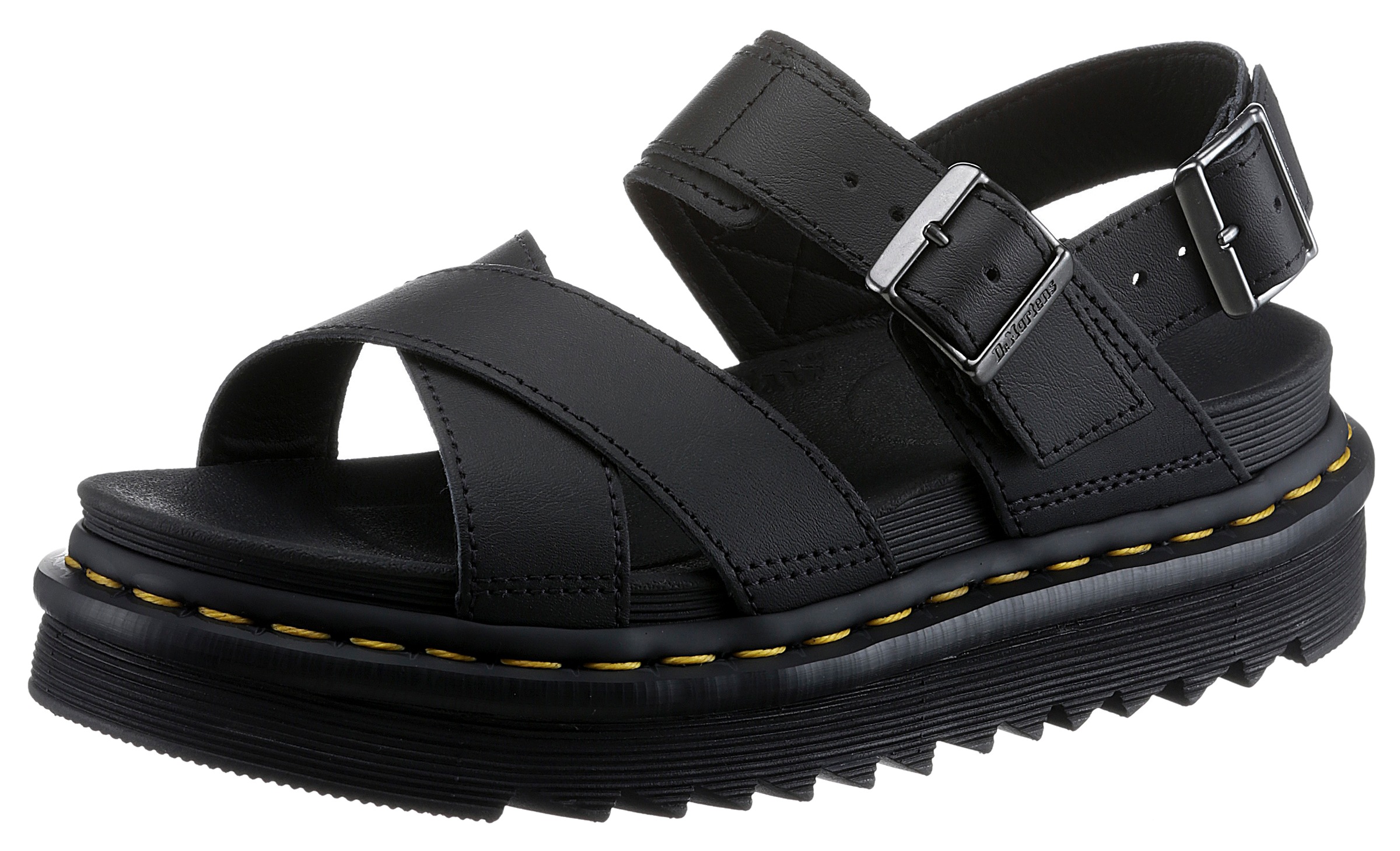 DR. MARTENS Sandale "Voss Li", Sommerschuh, Sandalette, Plateauabsatz, mit verstellbaren Schnallen