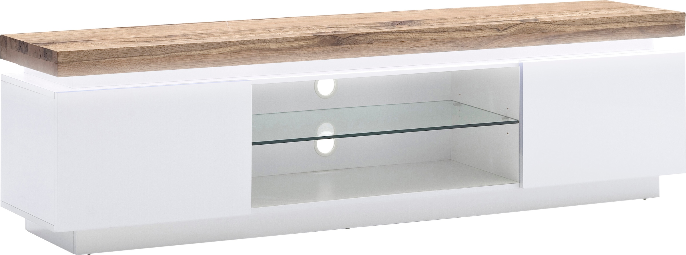 Lowboard »Romina«, mit LED Beleuchtung weiß dimmbar, inkl. Fernbedienung