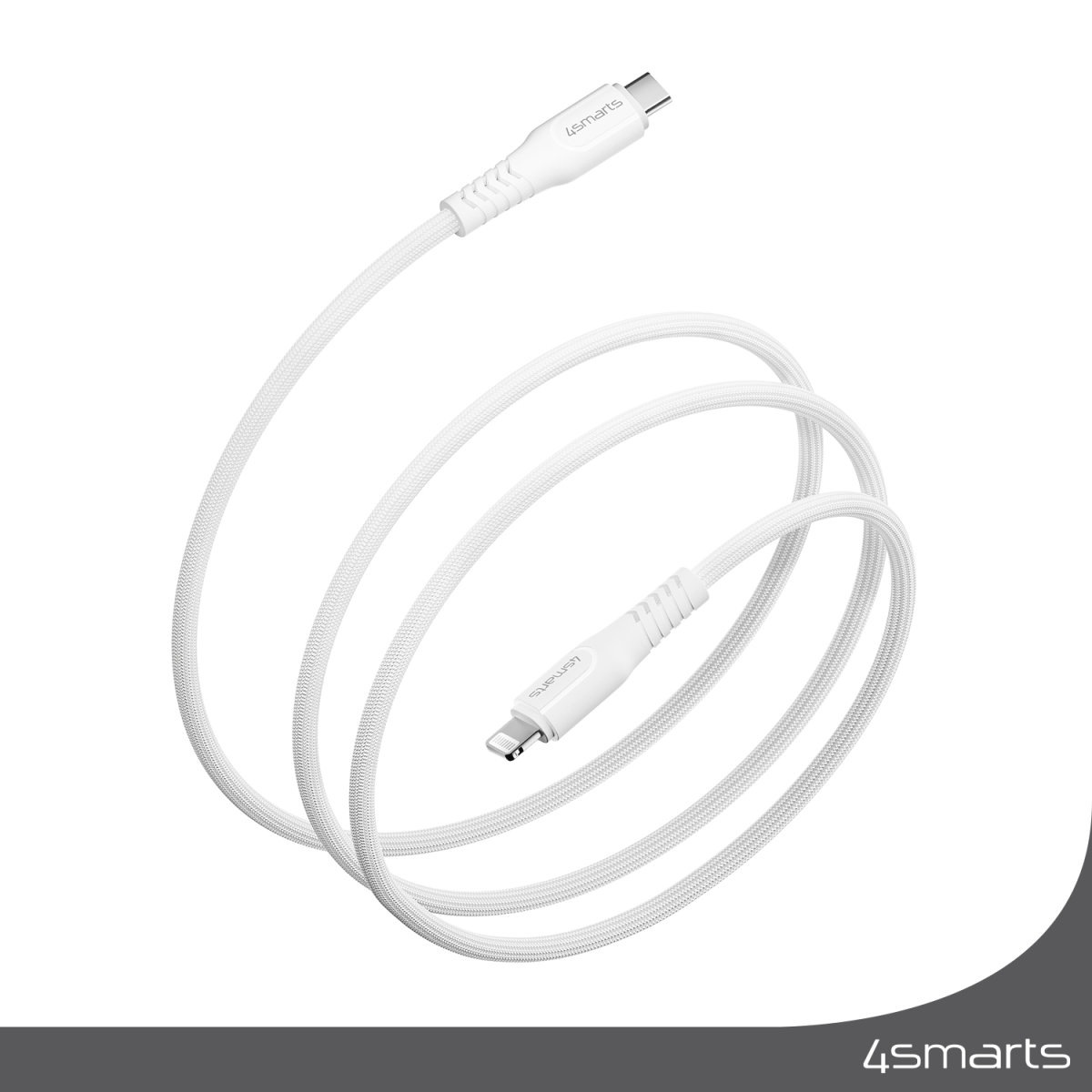 4smarts Lightningkabel »RapidCord USB-C auf Lightning Kabel PD 30W«