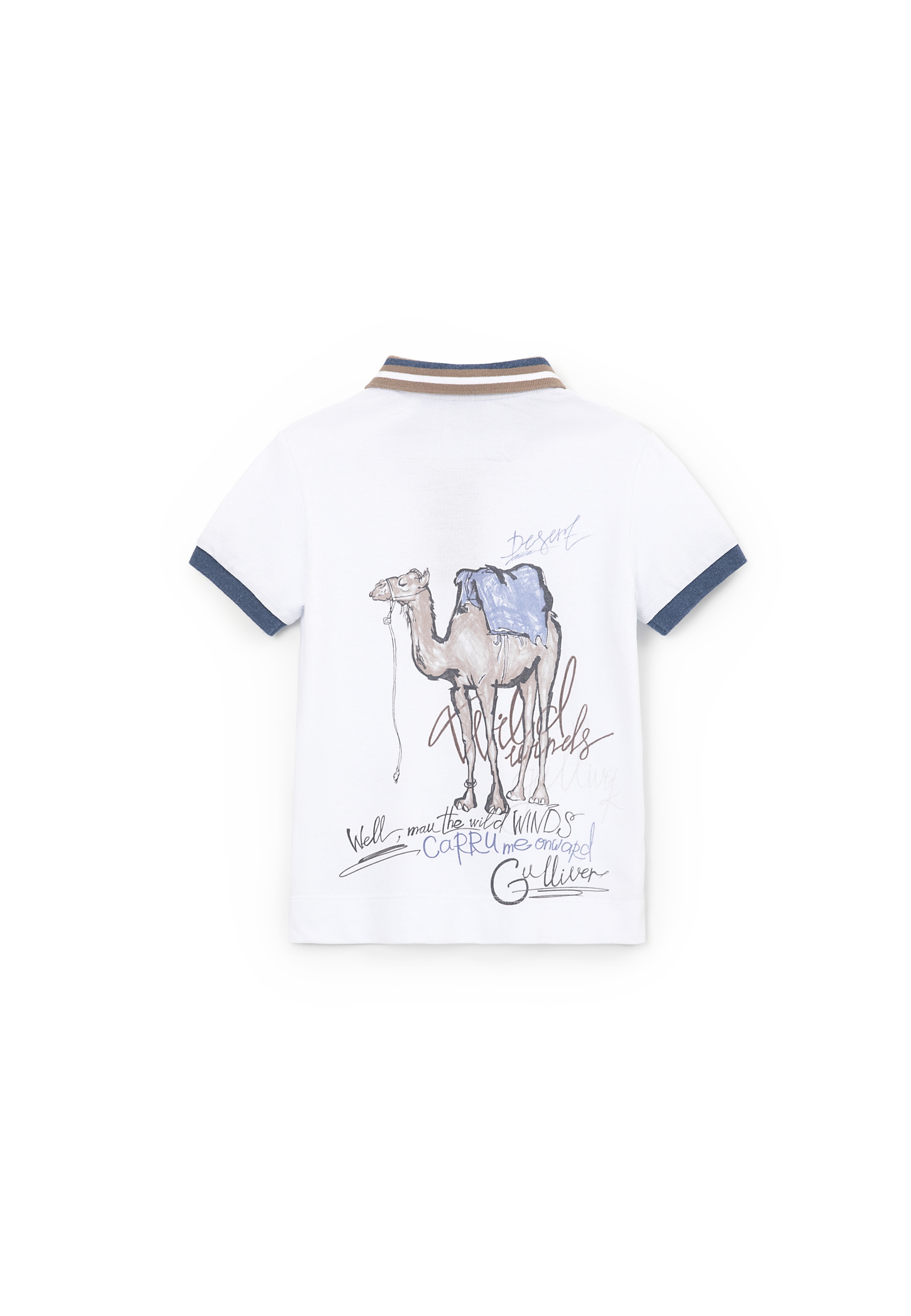 bestellen großem mit BAUR Poloshirt, Gulliver Rückenprint | ▷