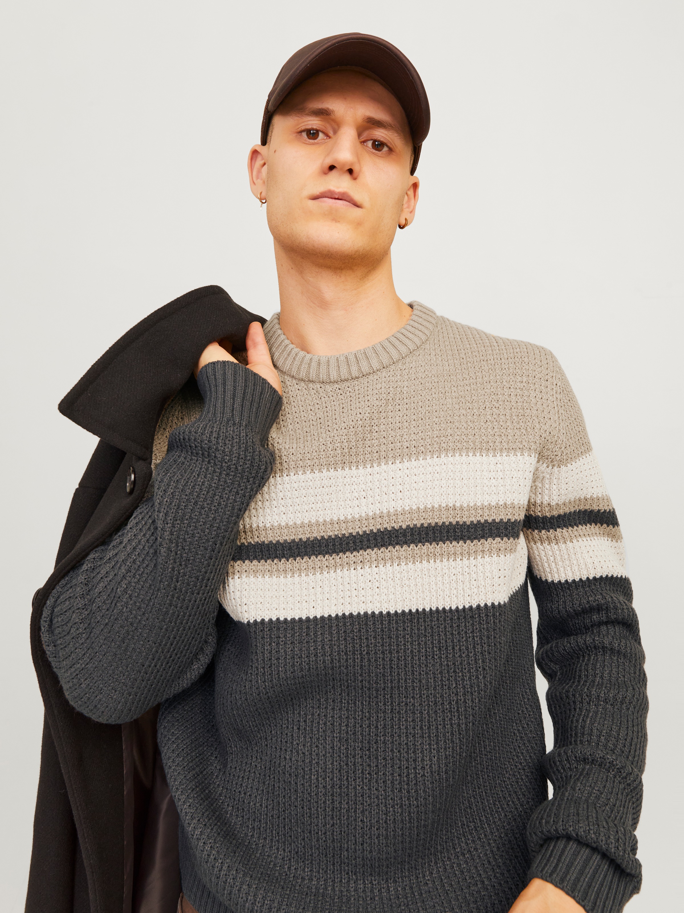 Jack & Jones Rundhalspullover "JJSANDER KNIT CREW NECK" günstig online kaufen