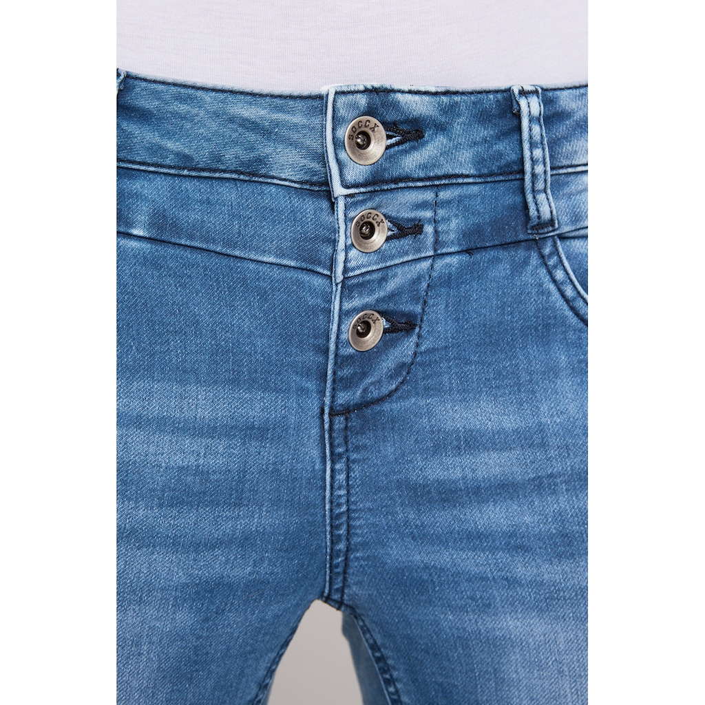 SOCCX Slim-fit-Jeans