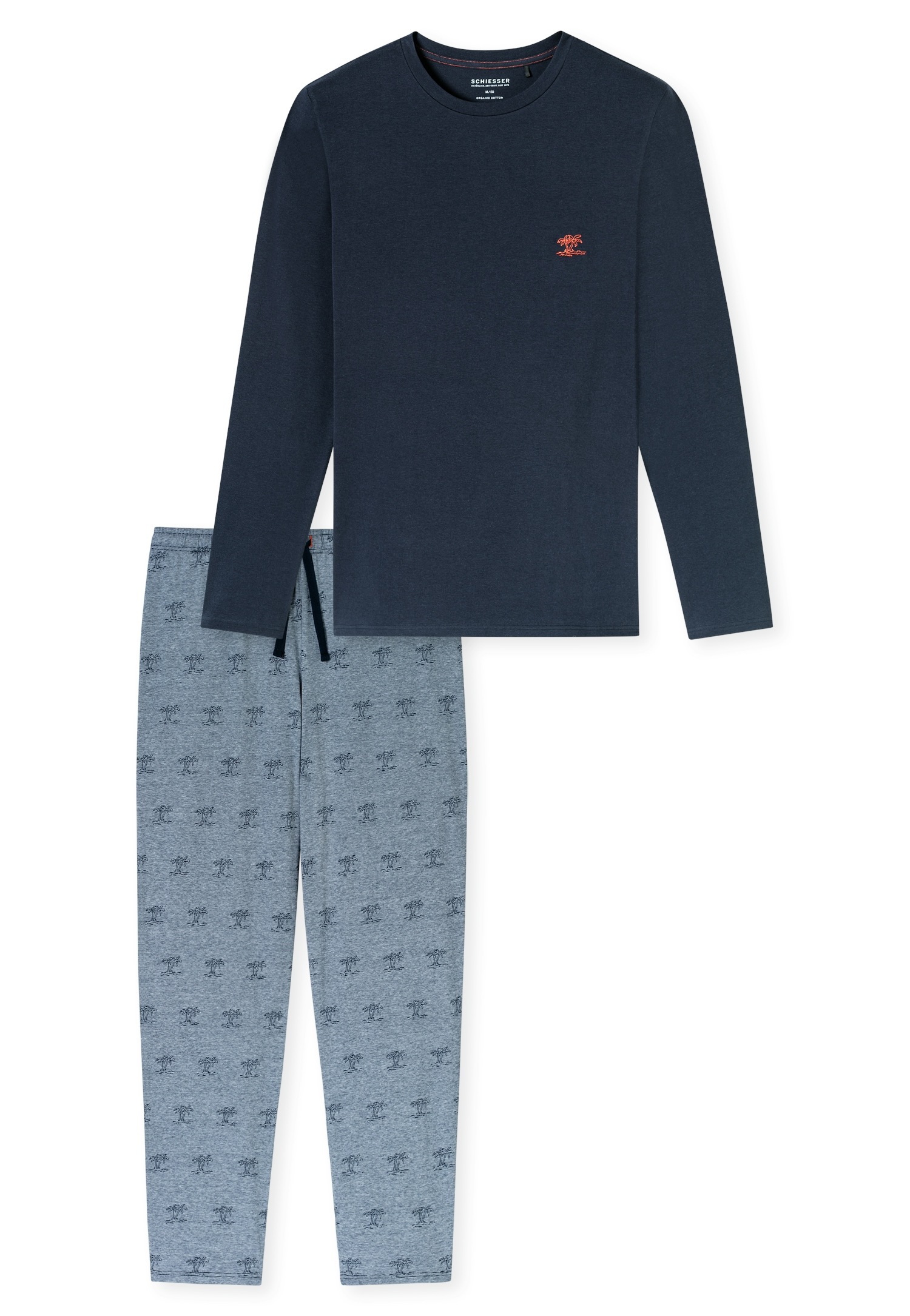 Schiesser Schlafanzug "95/5" 2 Stk. tlg., Sehr elastisches Material für meh günstig online kaufen