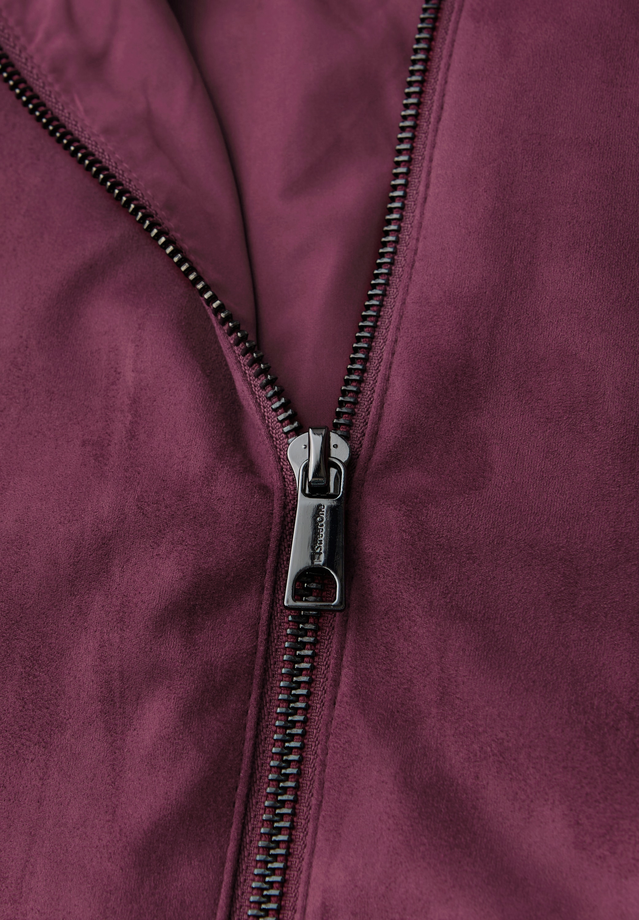 STREET ONE Kurzjacke ohne Kapuze mit Stehkragen