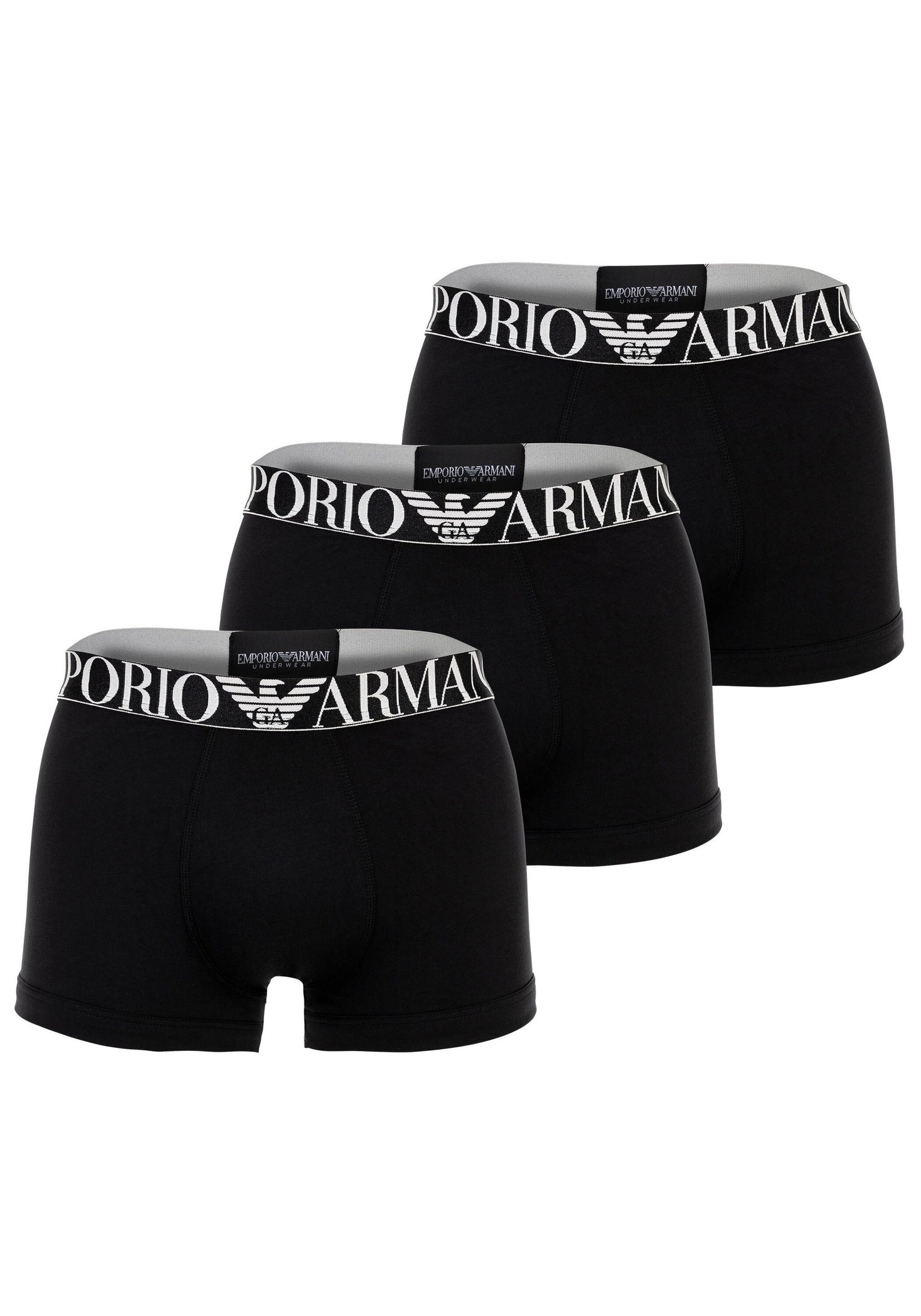 Emporio Armani Boxershorts Boxershort SHINY LOGOBAND 3er Pack