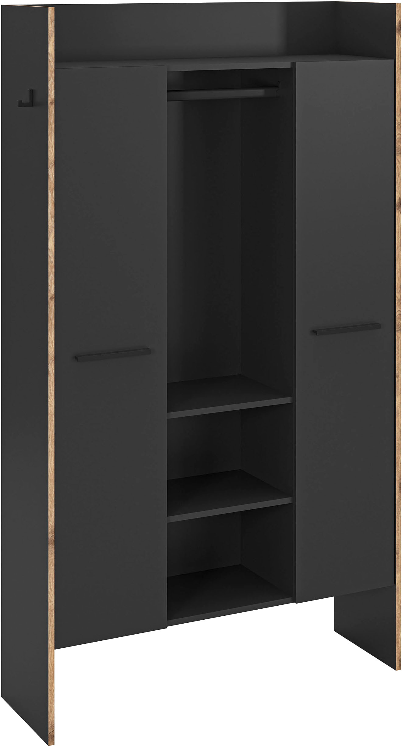 INOSIGN Garderobenschrank "MUSTA, Breite: 70cm, mit Kleiderstange, 2 Haken, günstig online kaufen