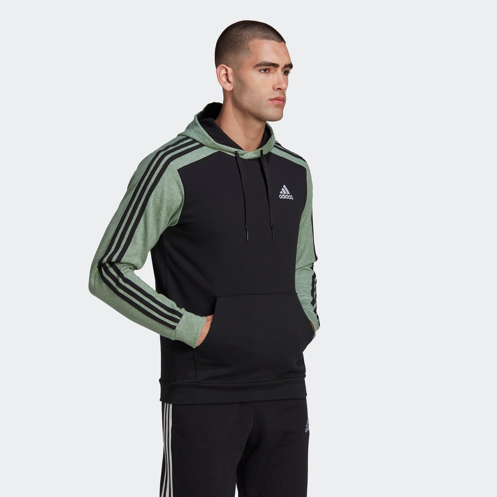 adidas Sportswear Kapuzensweatshirt »ESSENTIALS MÉLANGE FRENCH TERRY HOODIE«