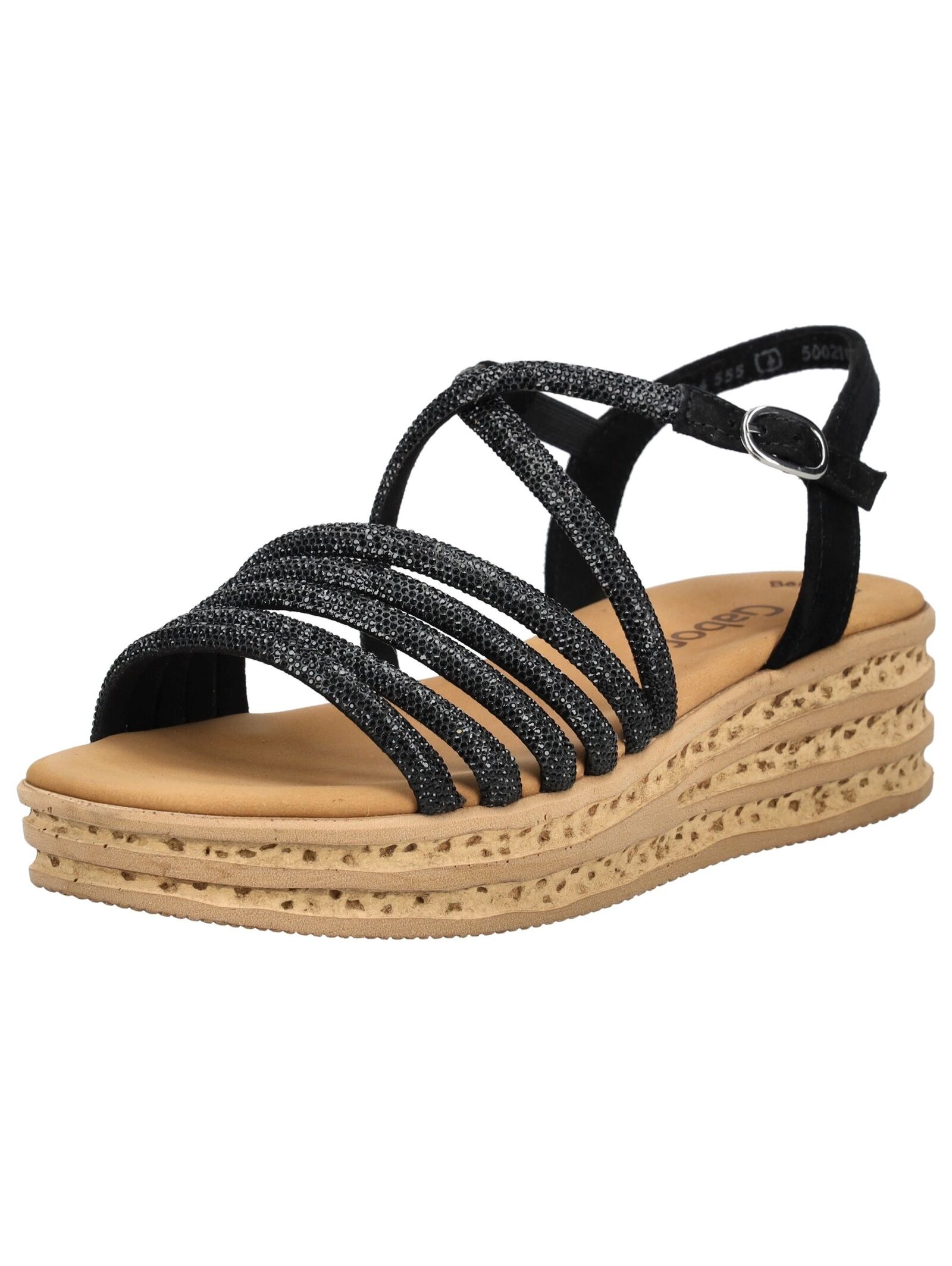 Gabor Keilsandalette "Gabor Sandalen Lederimitat" günstig online kaufen