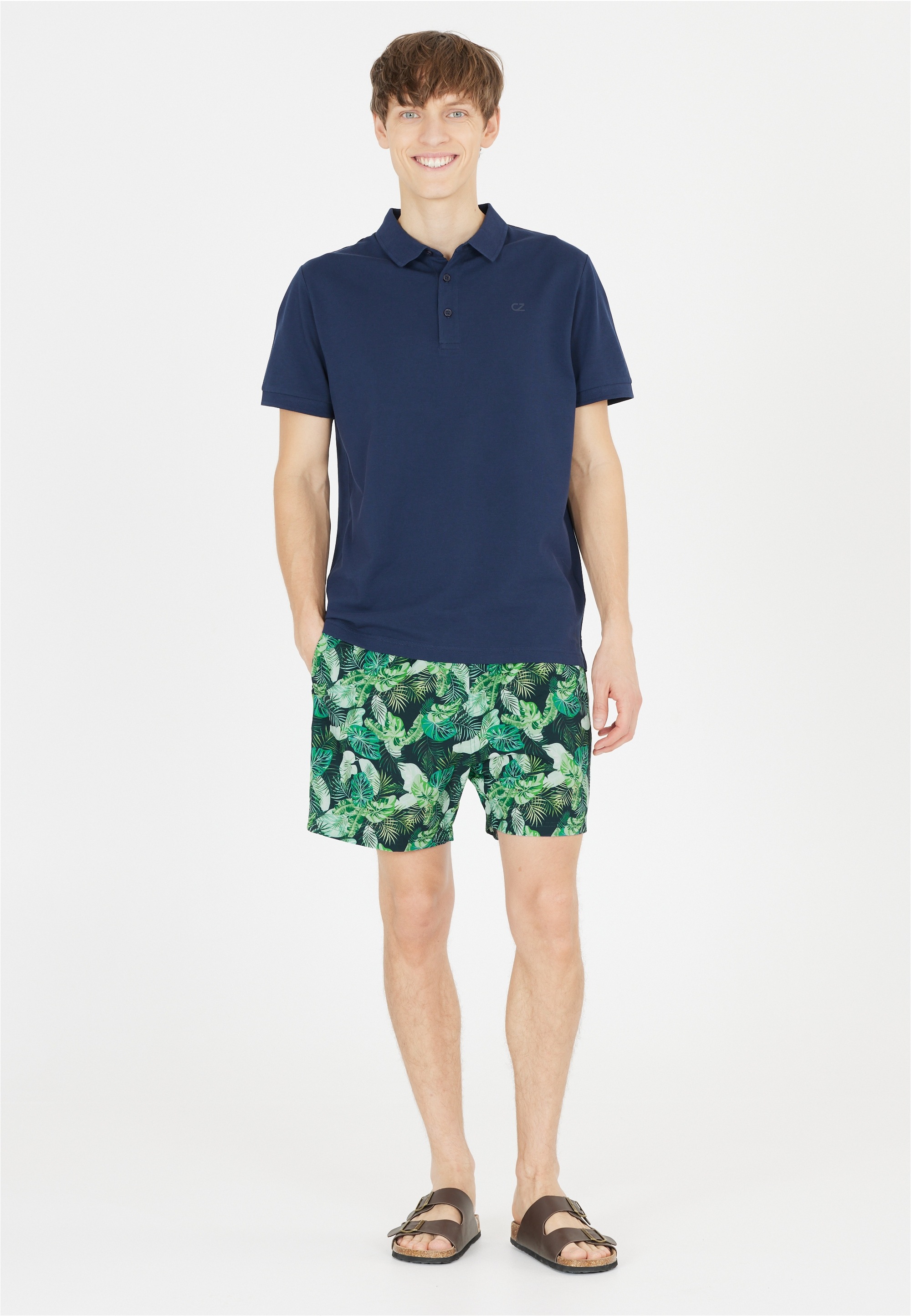 CRUZ Badeshorts »Toby«, (1 St.), im lässigen Print-Design