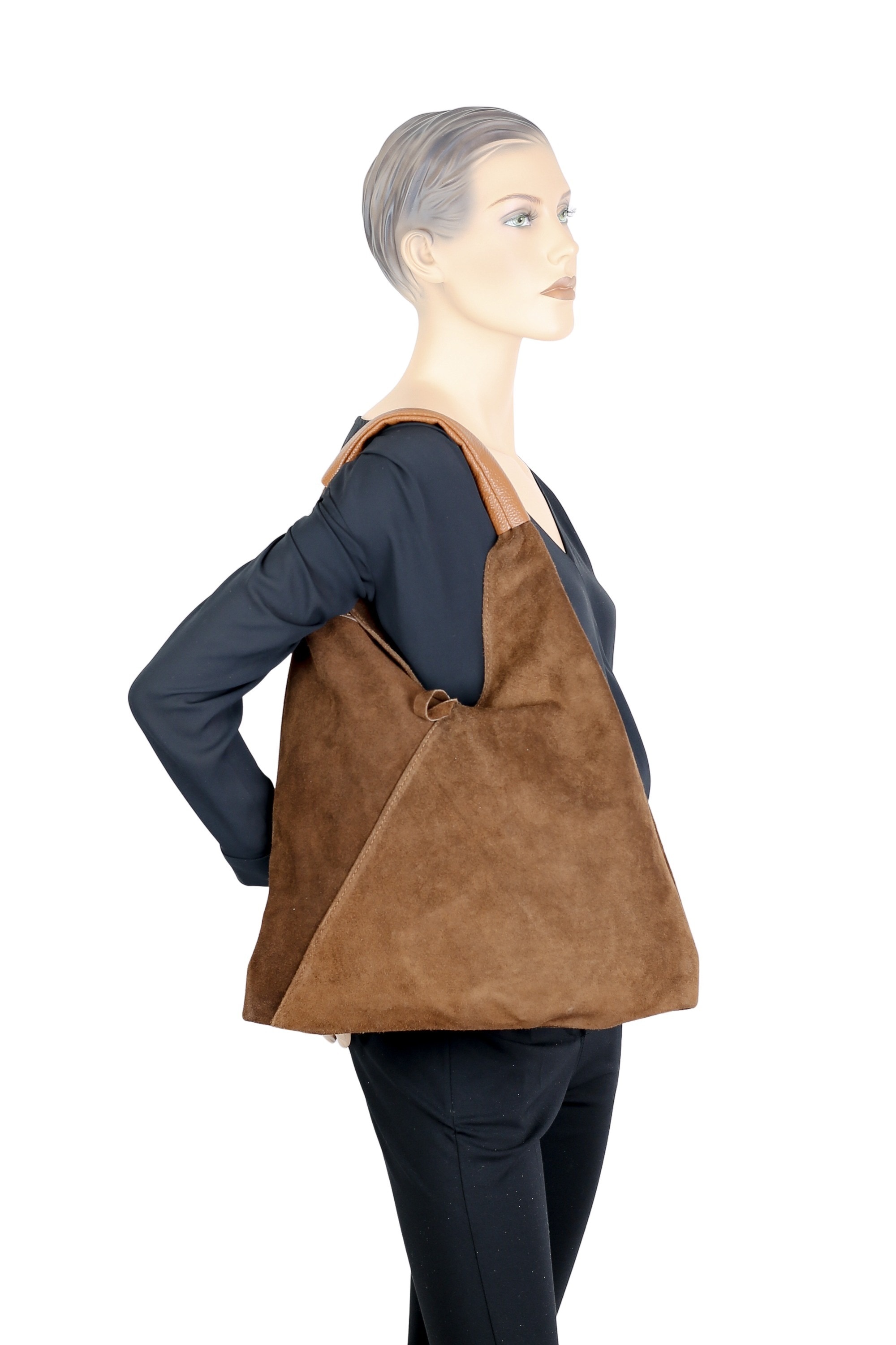 COLLEZIONE ALESSANDRO Schultertasche »iSoft«, aus echtem Leder